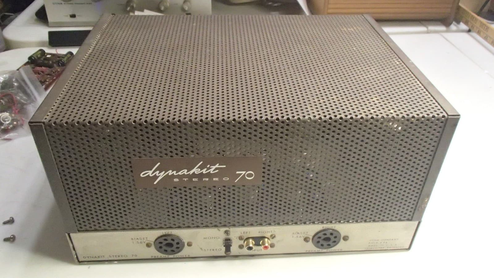 DYNACO DYNAKIT STEREO 70 TUBE AMPLIFIER ST-70 UPGRADE/Serviced