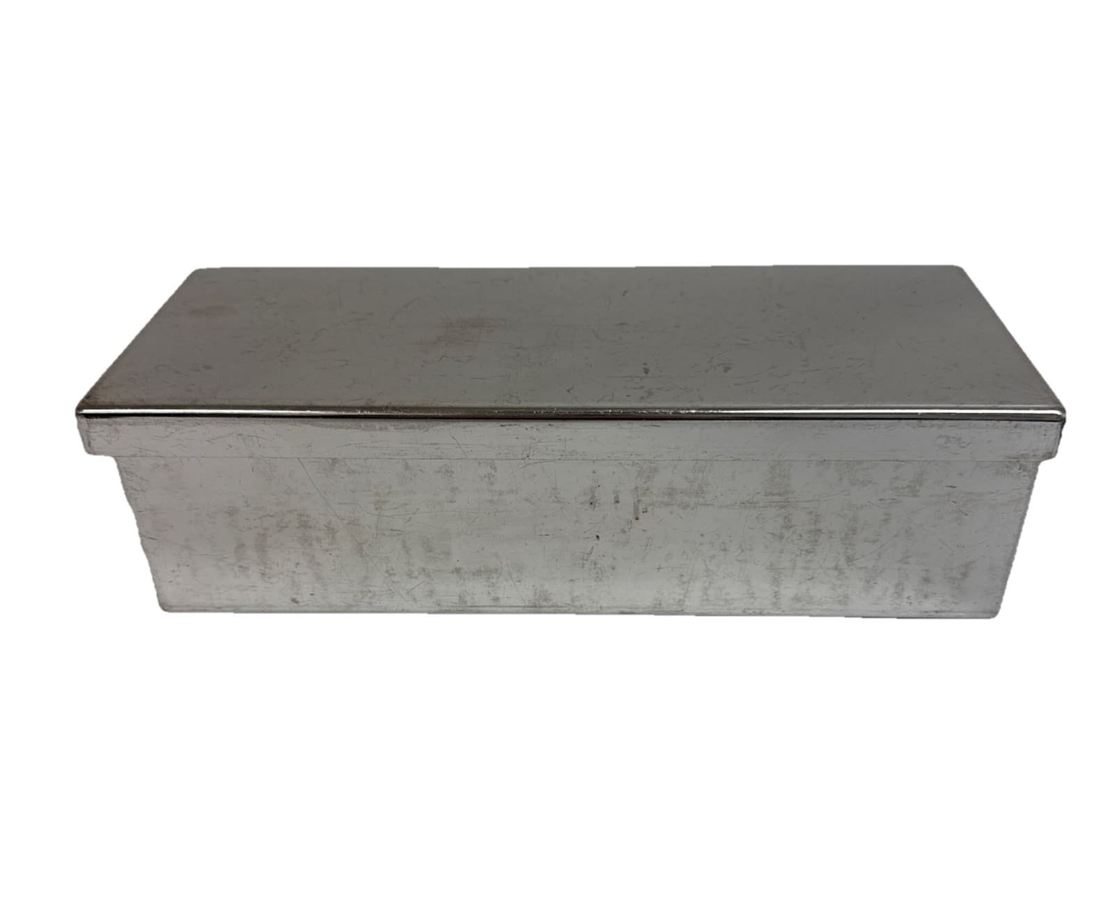 Laboratory Stainless Steel Box with Lid Freezer Rack 9.5 x3.75 x2.5"