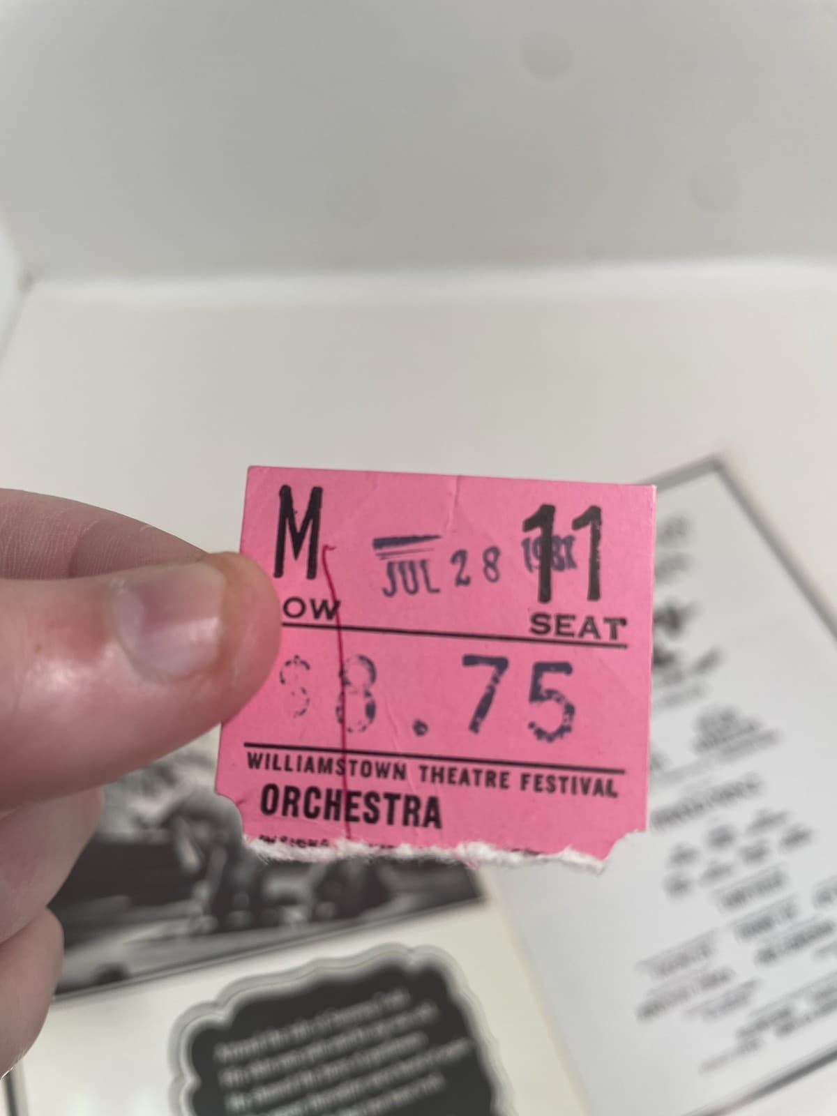 Vintage 1979  Lansbury Sweeney Todd Fleet Street Souvenir Booklet + Ticket 4