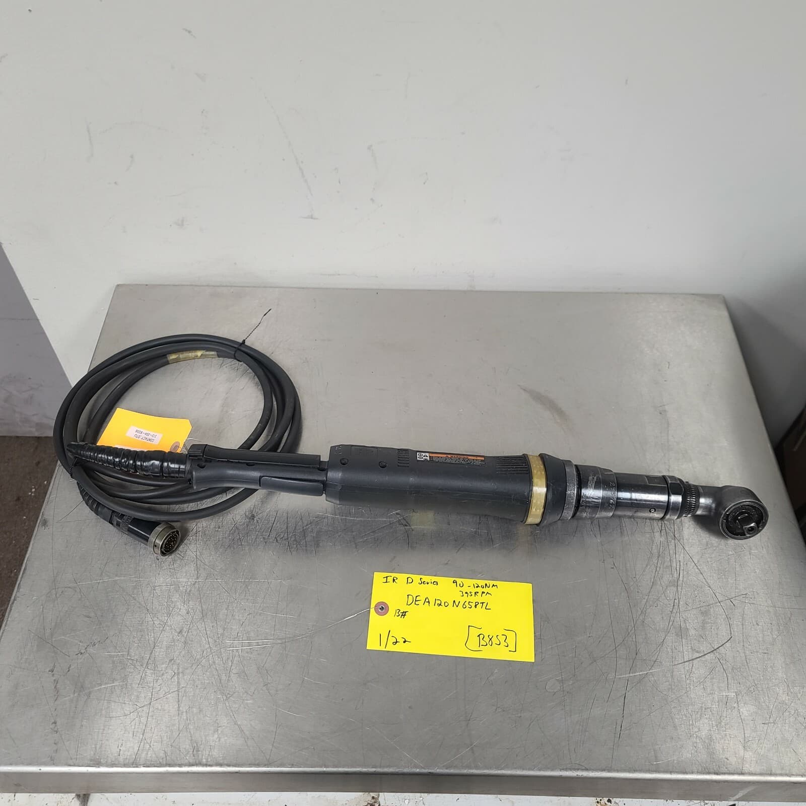 Ingersoll Rand D Series Nutrunner Ratchet 395RPM 90-120Nm 1/2" DEA120N65BTL[B8S3