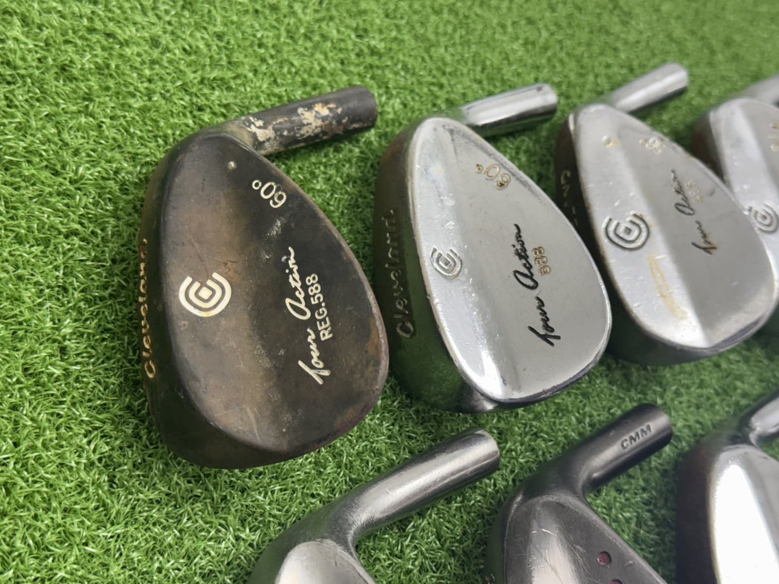 LOT (20) Cleveland Golf Tour Action Wedge (Heads) 588 485 CG10 Used Worn Project 2
