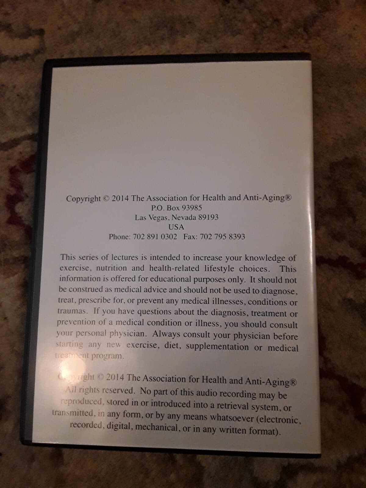 Visualization Lecture II of V CDs 2