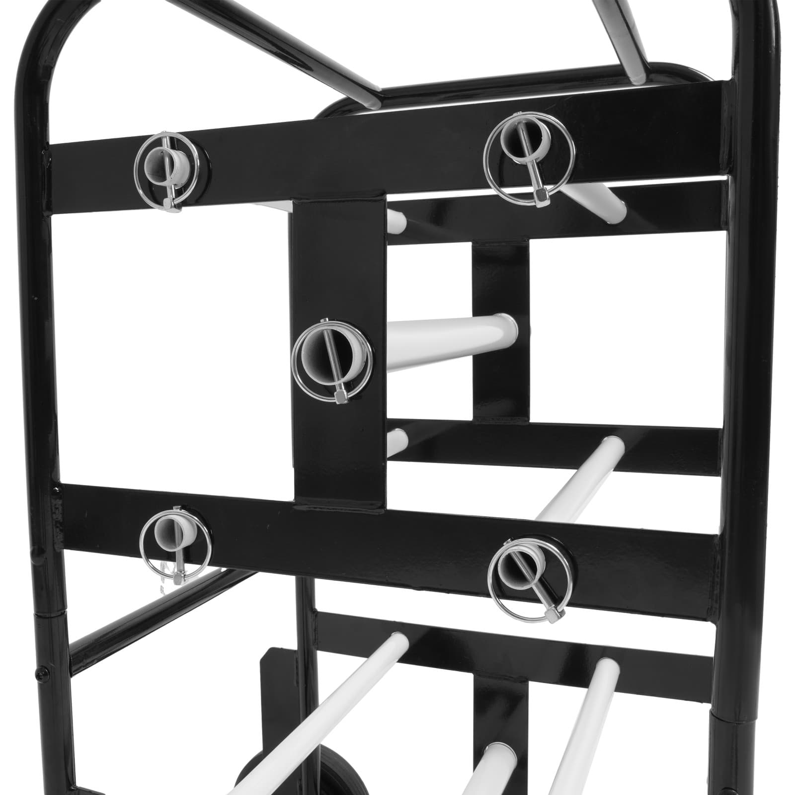 Transportable Axle Cable Caddy with 10 Rods Cable Spool Wire Rack Dispenser 5