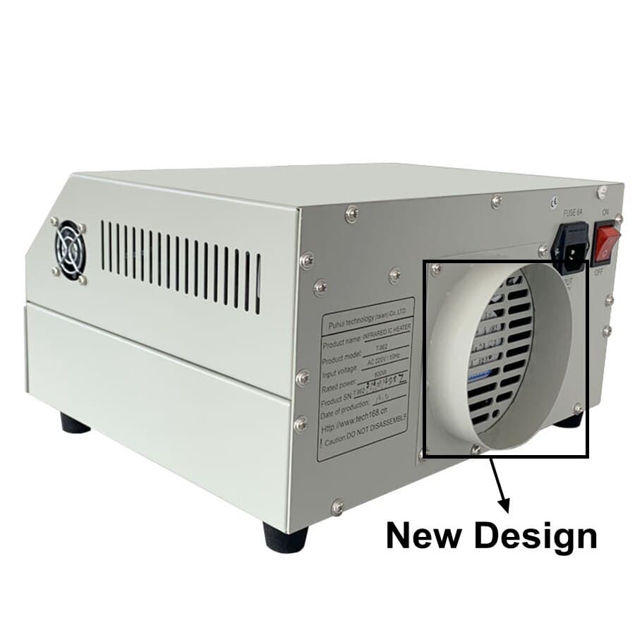 PUHUI T-962 Infrared IC Heater Reflow Soldering BGA SMD SMT Rework Solder Statio 5