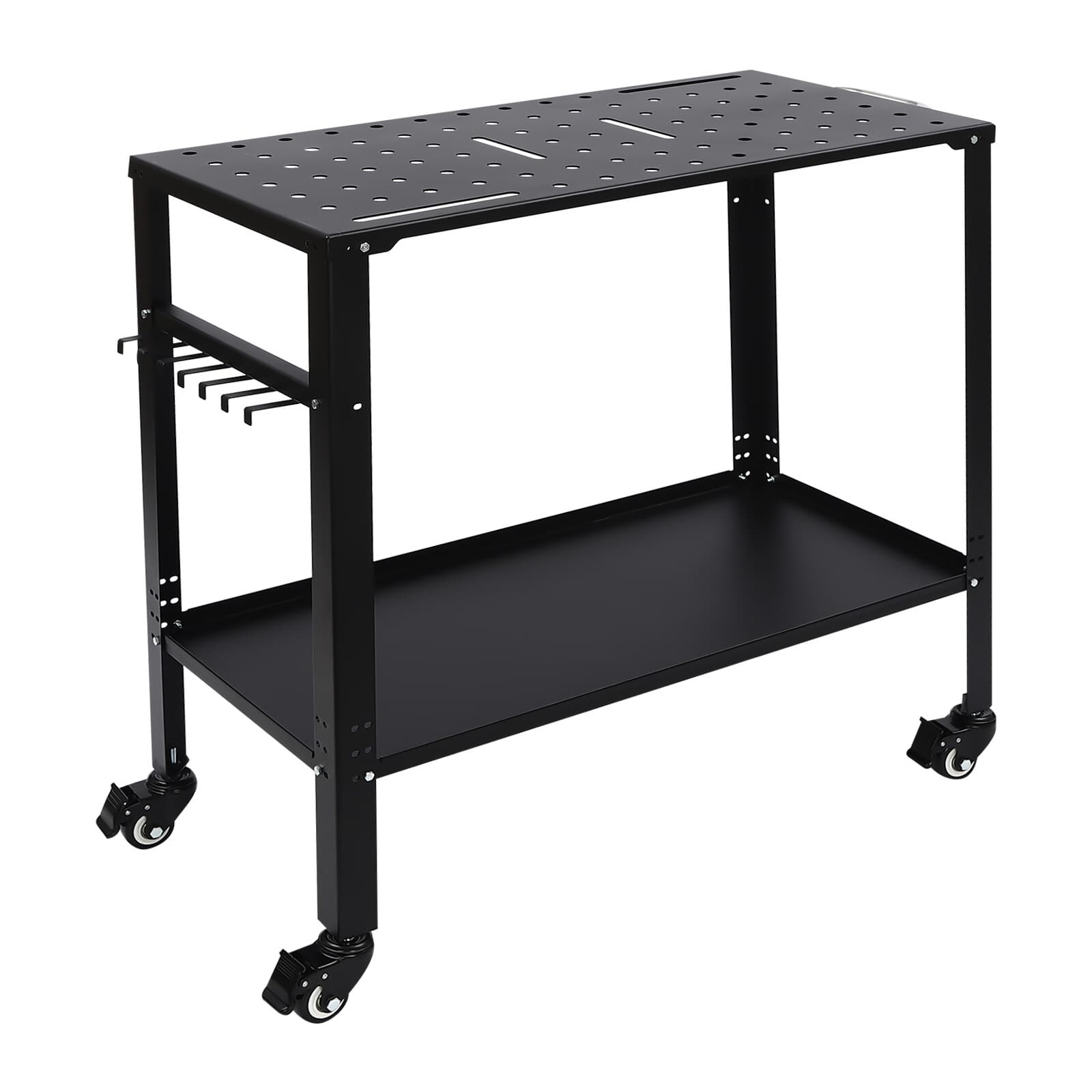 Heavy-Duty Welding Table with Adjustable Tray & 1200 Lbs Load Capacity 5