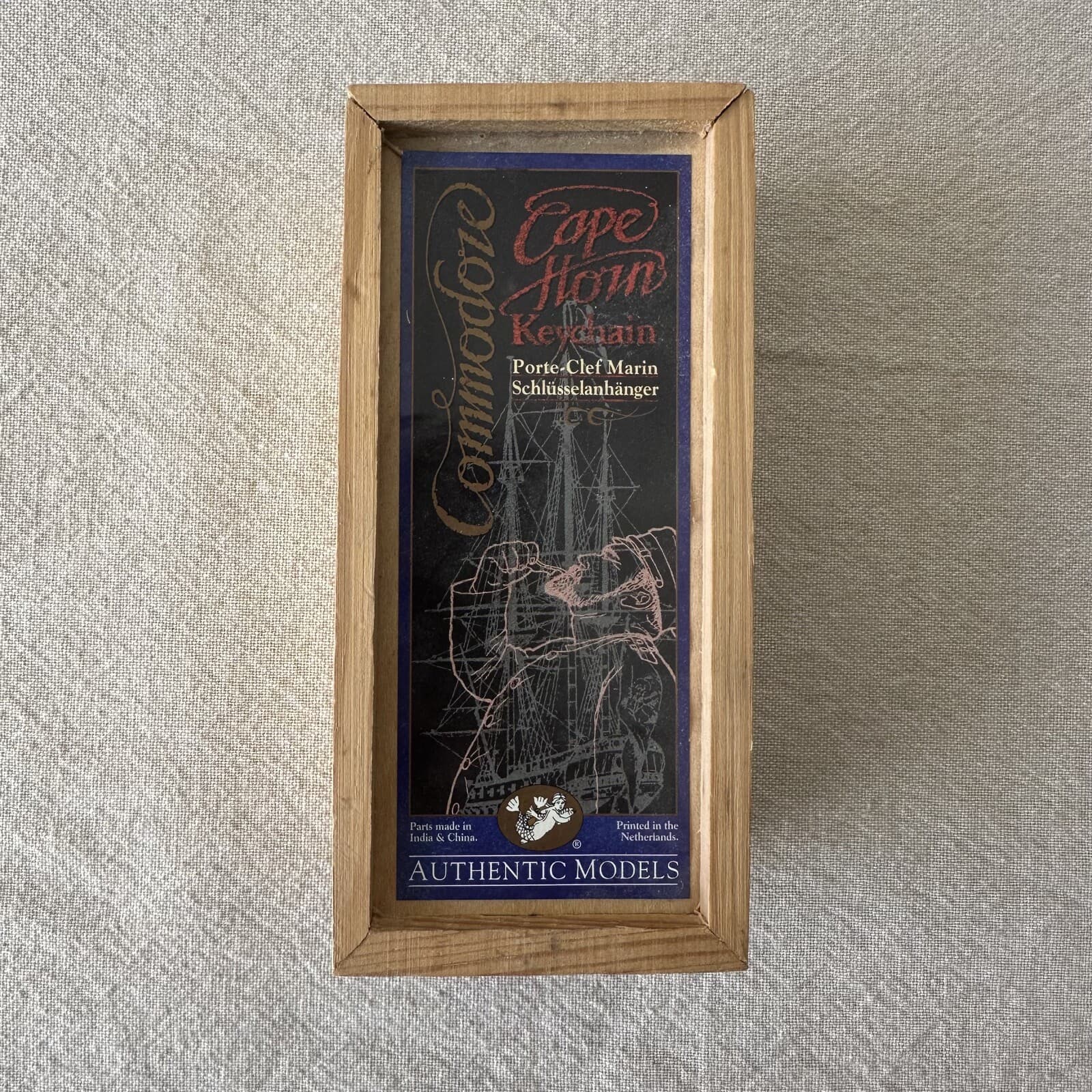 Commodore Cape Horn Block Keychain KC014B Nautical Authentic Models  2