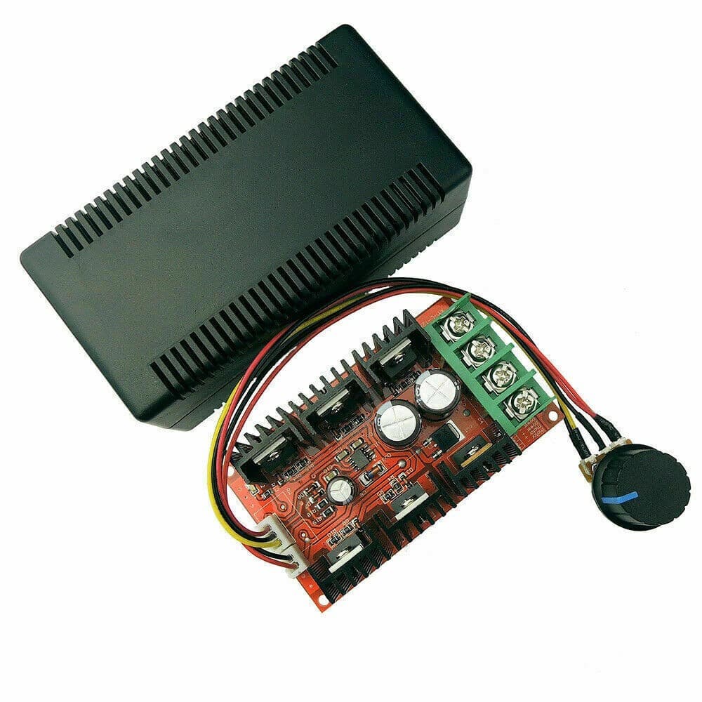 DC Brush Motor Speed Control PWM HHO RC Controller 12V 24V 48V 2000W 10-50V 40A  3
