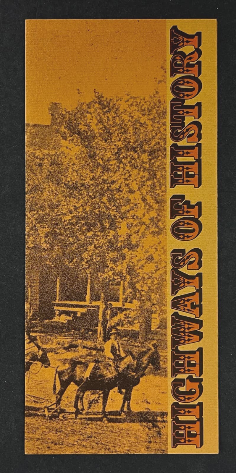 1980s Georgia Highways Of History Self Guided Tour Vintage Travel Brochure Map