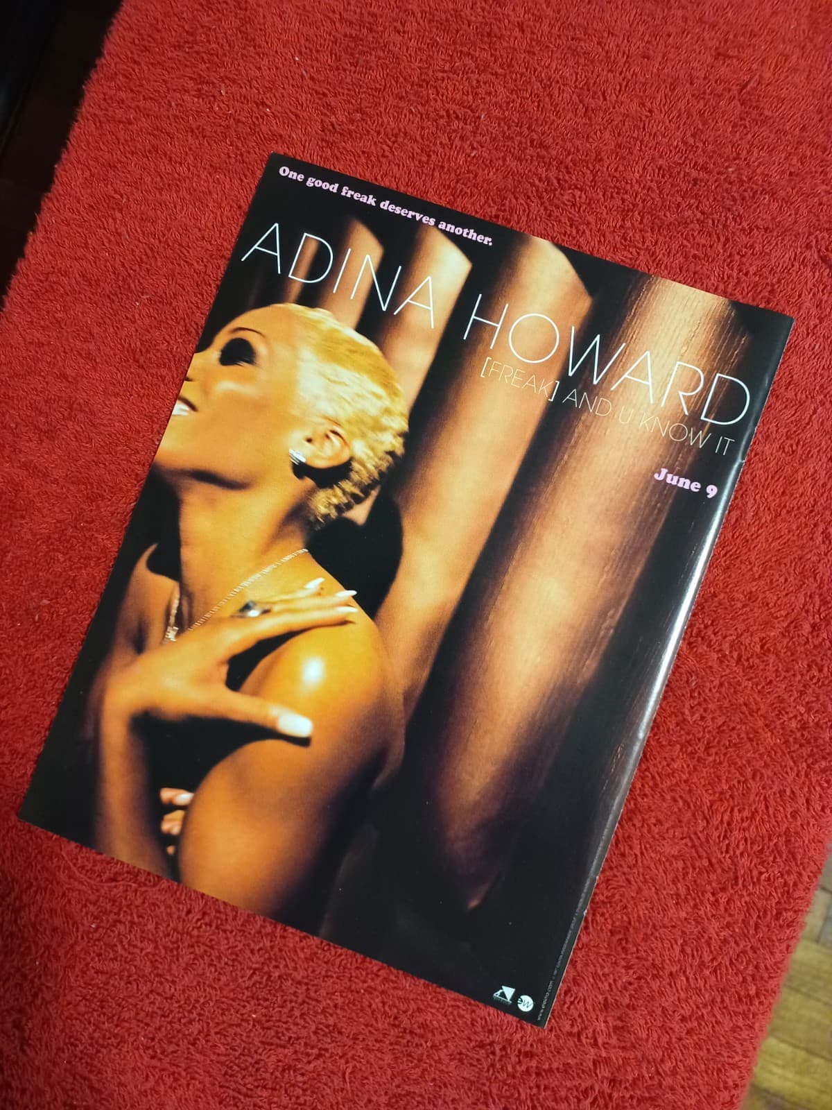 ADINA HOWARD - 1997 US Full-Page Ad '(Freak) And U Know It'  Single (HITS Mag.) 3