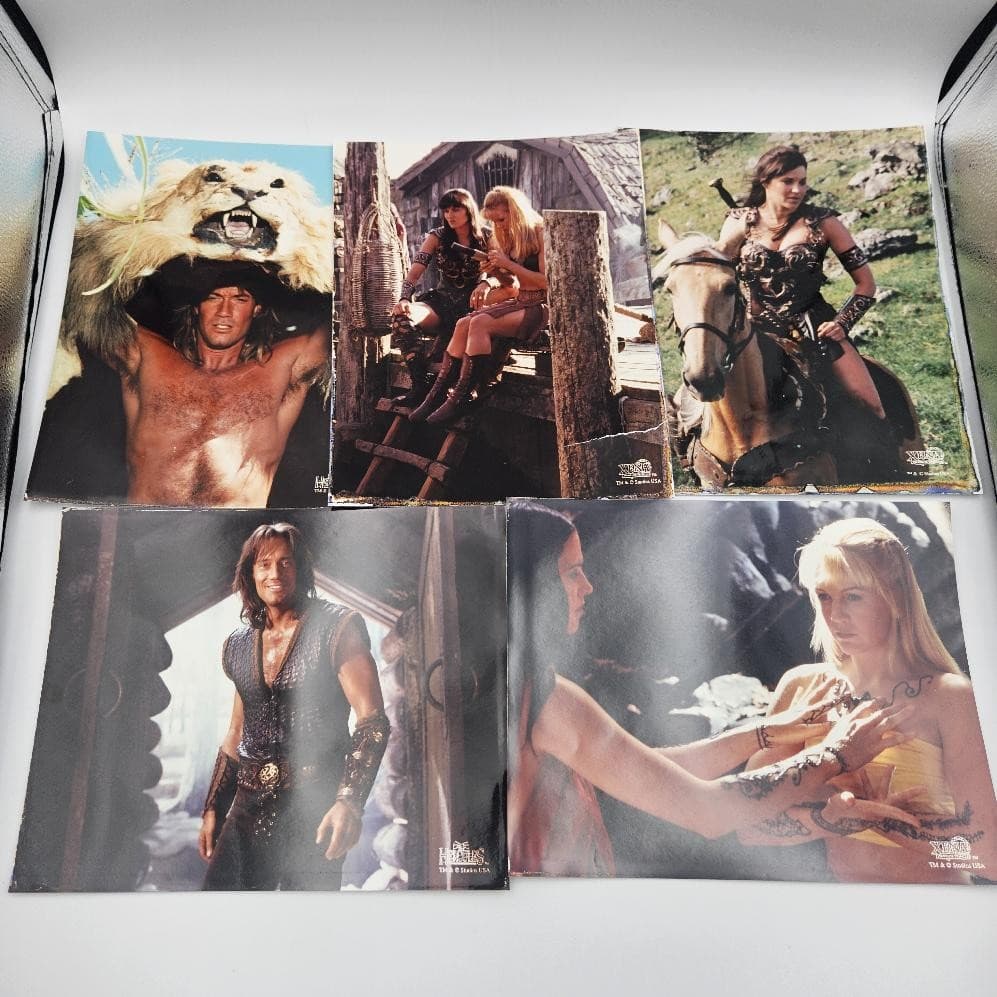 Xena Warrior Princess & Hercules Signed Collectors Lot Trading & Postcards READ