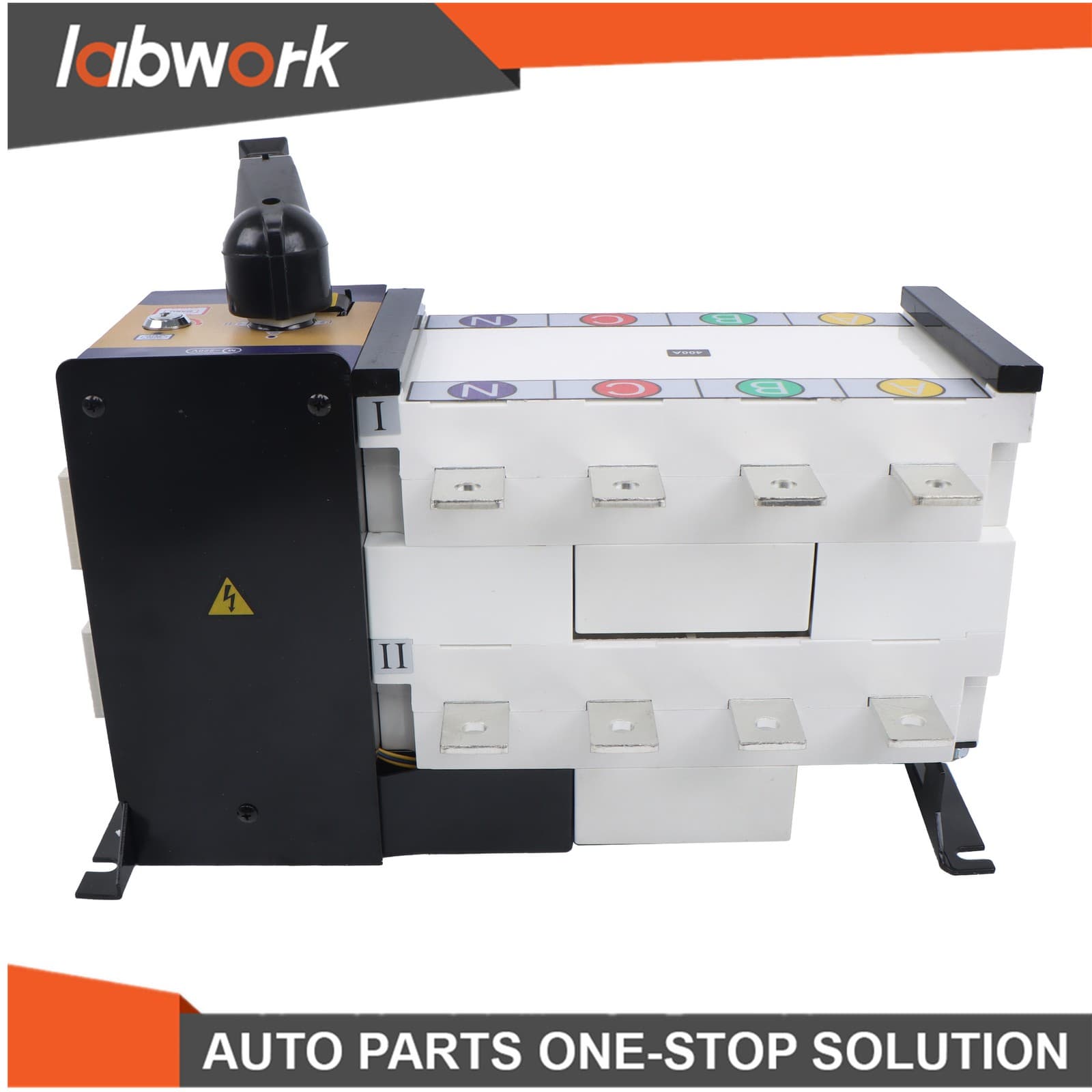 Labwork Automatic Transfer Switch ATS 400A 4Poles 110V 220V Grid to AC Generator 4