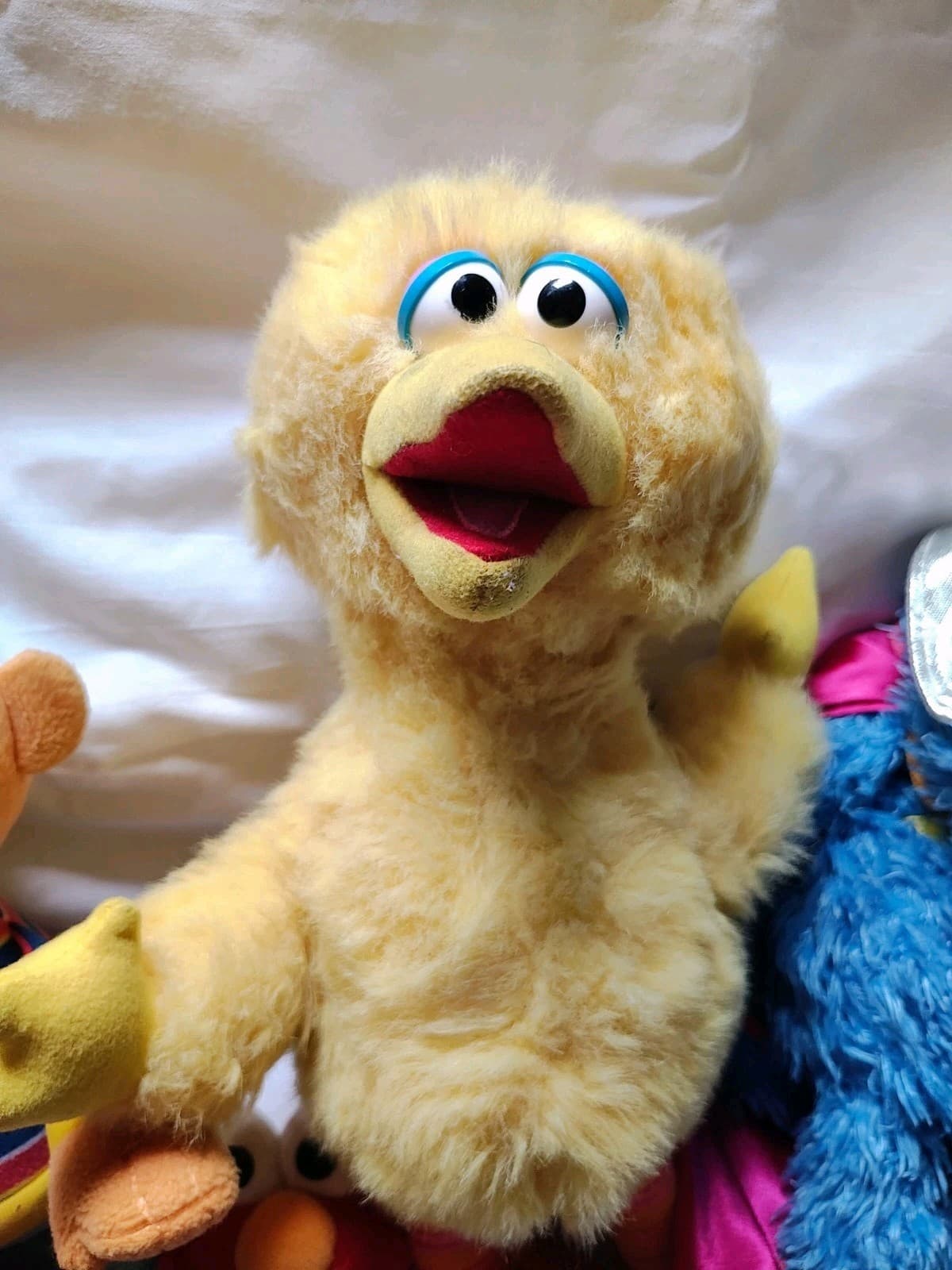 Vintage Lot Sesame Street Plush: Super Grover Elmo Zoe Big Bird Cookie Monster 6