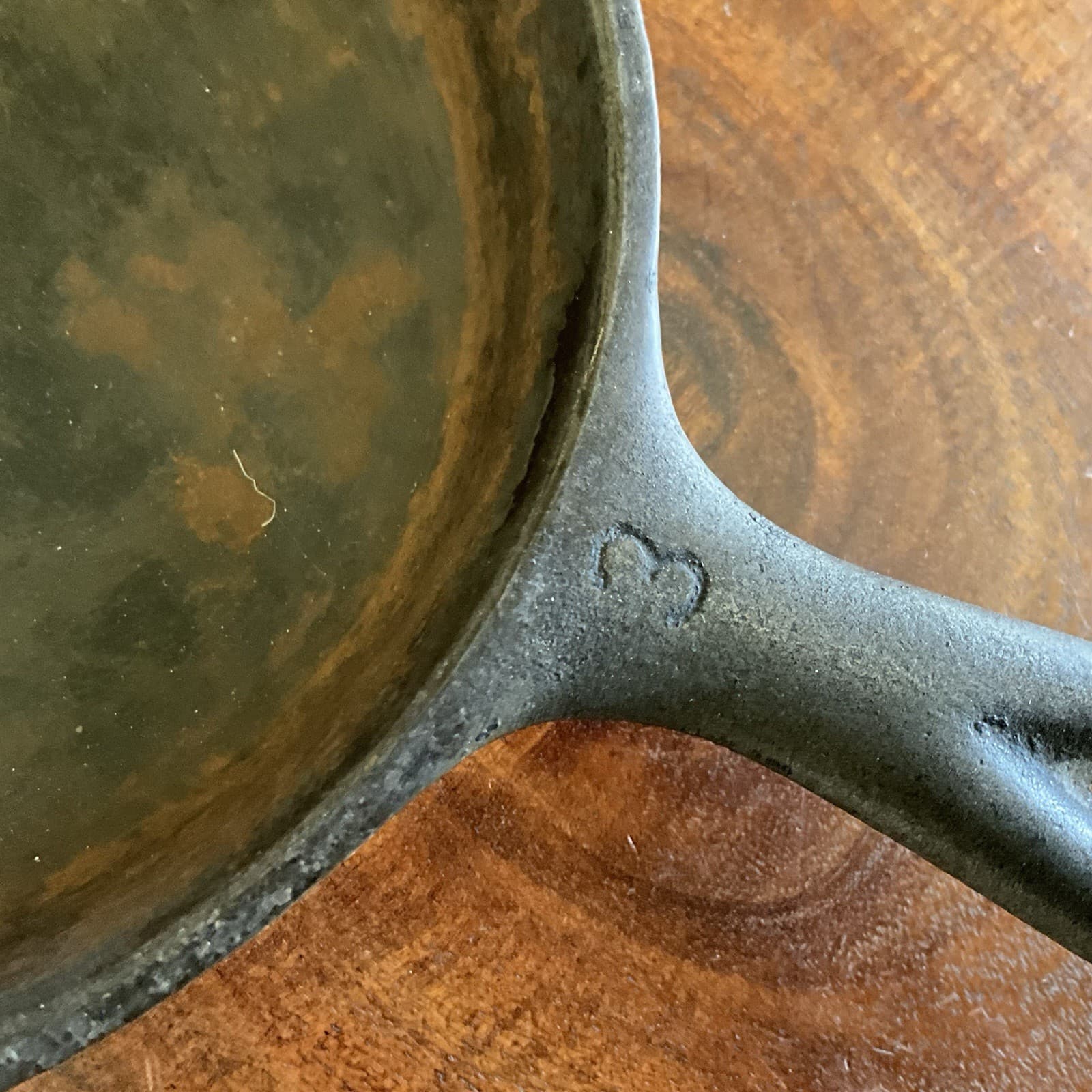 Antique Wagner Ware Sidney -0- 1053P Cast Iron Skillet Vintage Cookware 🍳🔥 2