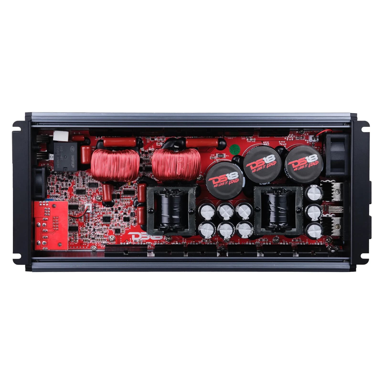 DS18 Monoblock Amplifier Full-Range Class D 5000 Watt RMS Amp Titanium FRP-5K/TI 4