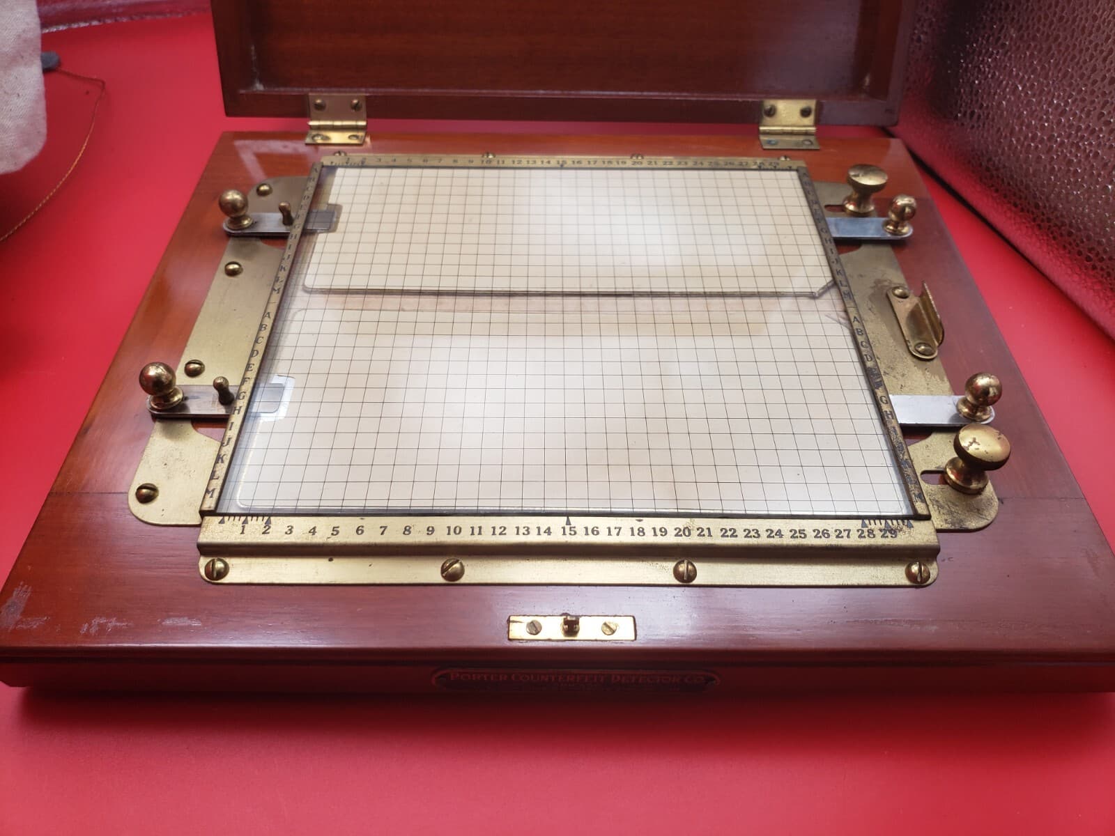 ULTRA RARE 1916 PORTER COUNTERFEIT DETECTORS KIT W/ BANKNOTES PMG PGCS OLD HEATH 2