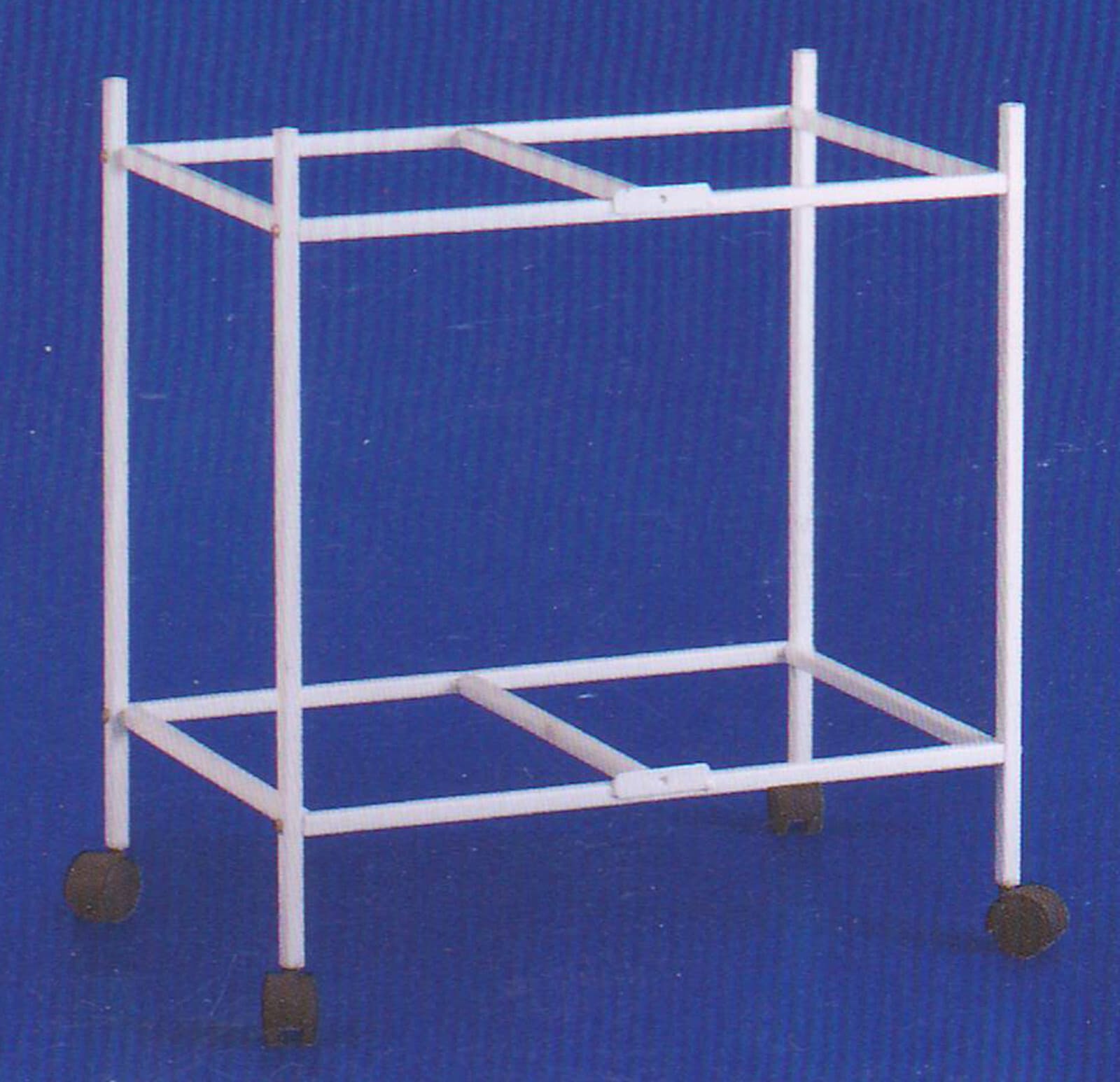 2 Tier Rolling Stand For Two of 30" x 18" x 18"H Aviary Bird Flight Cages