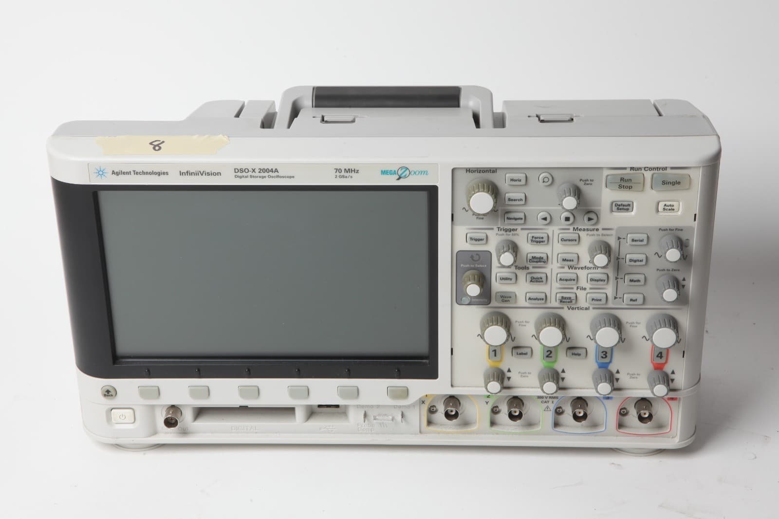 Agilent DSO-X 2004A 4 Channel Digital Oscilloscope 70MHz DVM WaveGen Tested #8 6