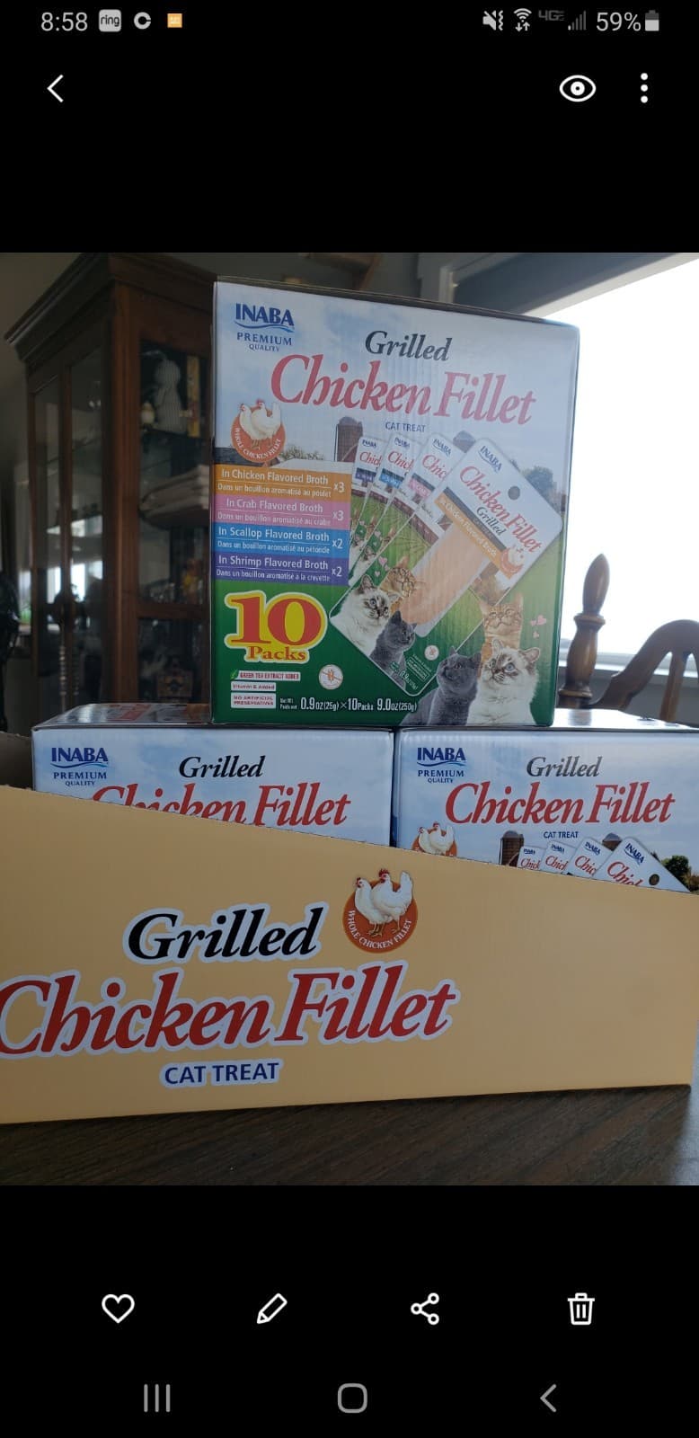 Inaba Churu cat treats - Chicken fillet - Case Of 240 Fillets 5