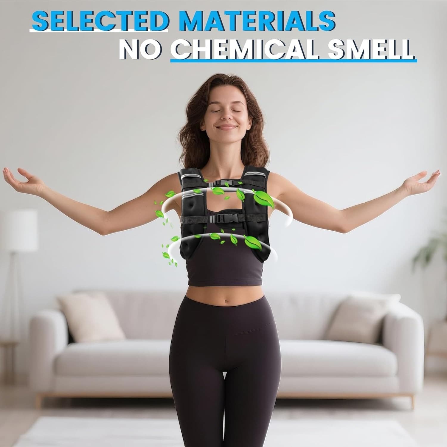 12lb Adjustable Neoprene Weighted Vest - Perfect for Strength & Cardio Training 6