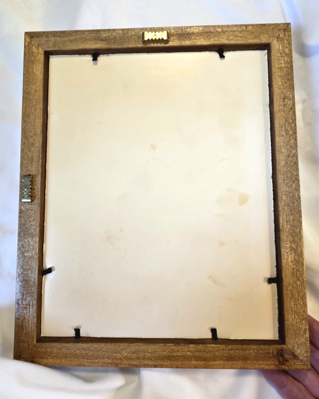 Horses Mare & Foal Ole Larsen Print Wood Frame Equines * Please Read  4