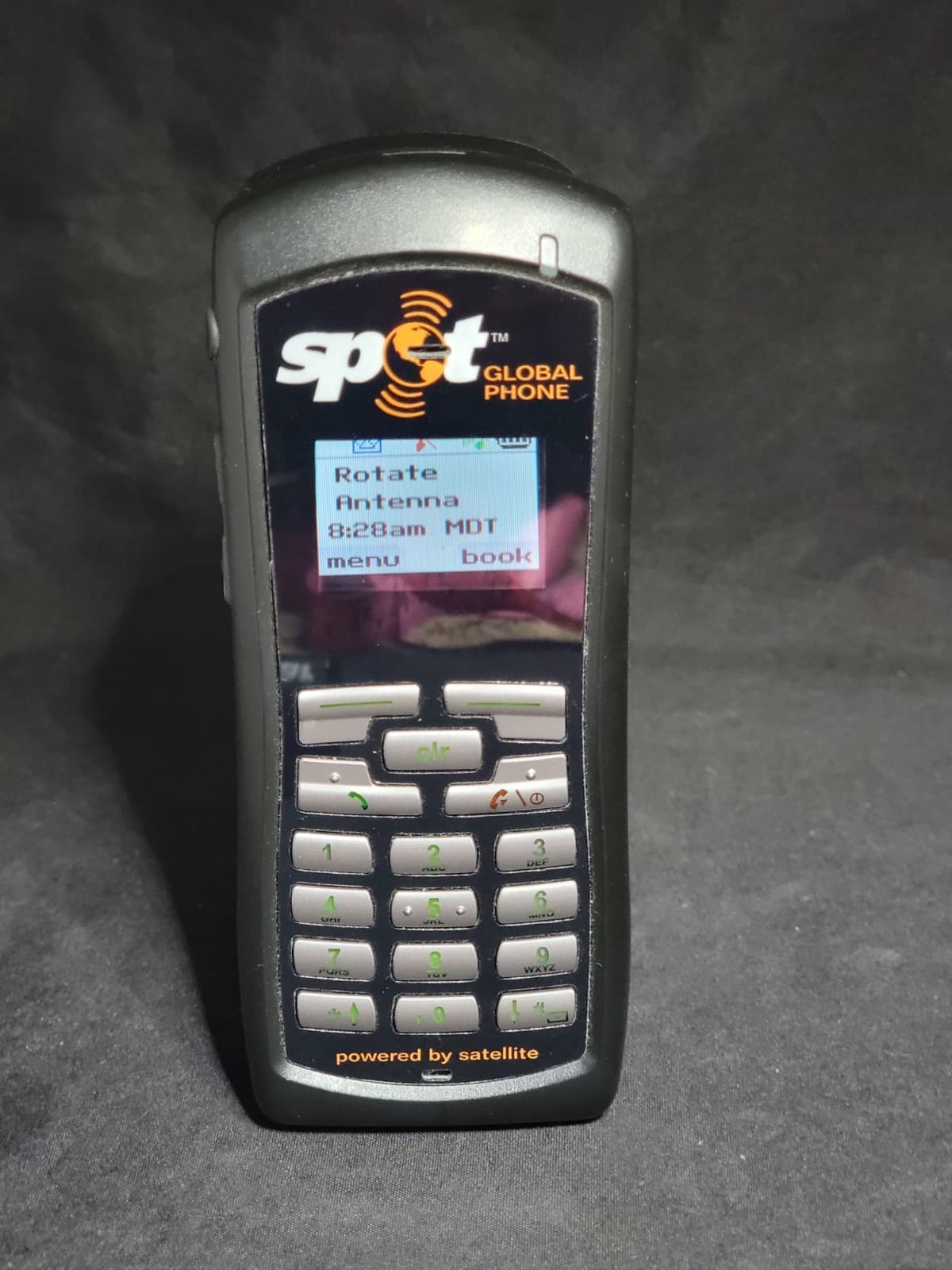 SPOT Global Satellite Phone Tested Powers On w/ Extra Battery & Charging Cords
