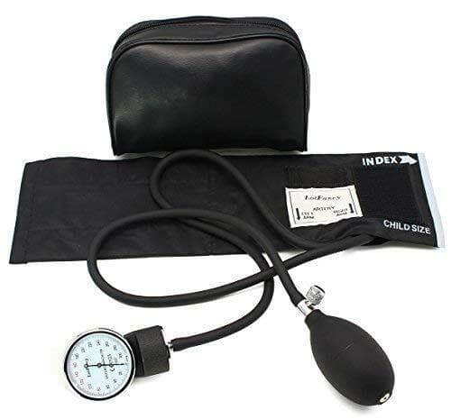 Manual Blood Pressure Arm Cuff Aneroid Sphygmomanometer Accurate Read 7.2-10.5'' 2