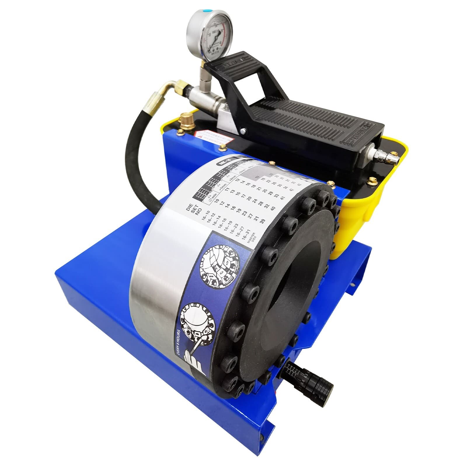 Portable Hydraulic Hose Crimping Machine 16Mpa Pressure for High Pressure Pipes 5