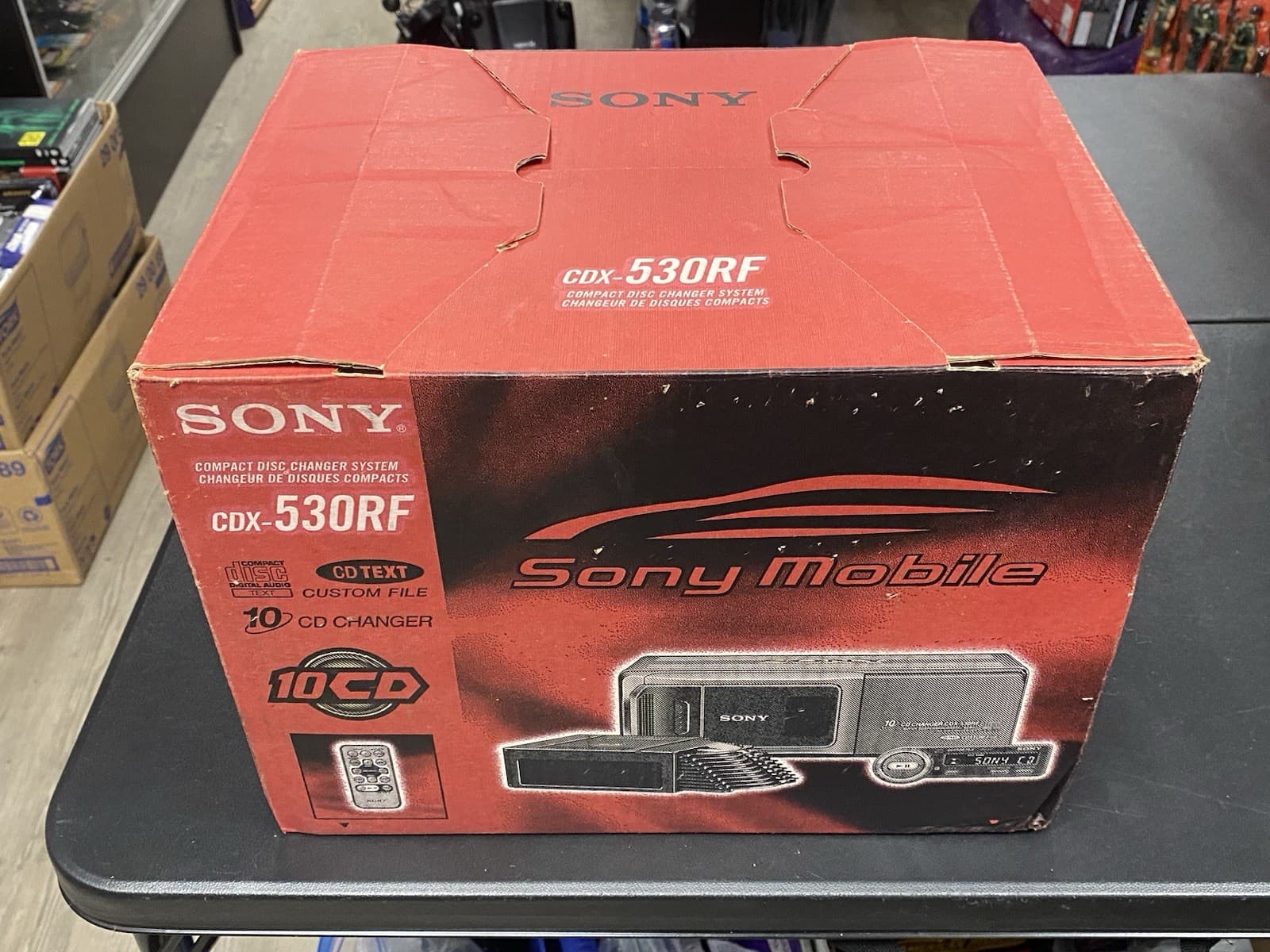Car Sony 10 CD Changer CDX-530RF - BRAND NEW IN FACTORY BOX, NEVER USED 3