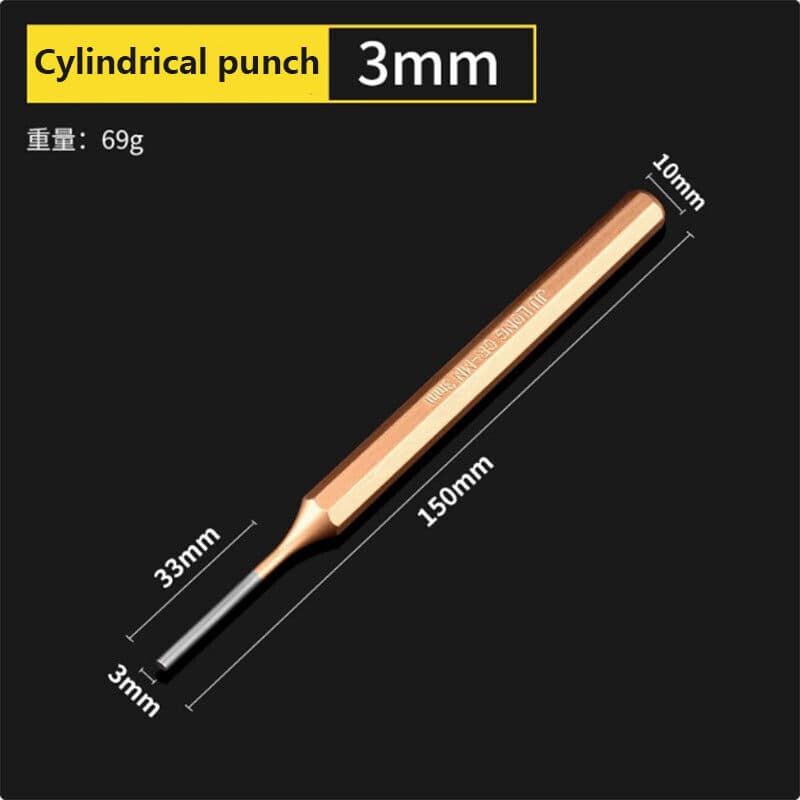 1x Chisel for Stone with Carbide steel Flat hand chisel tool (3-13 mm) 148-300mm 2