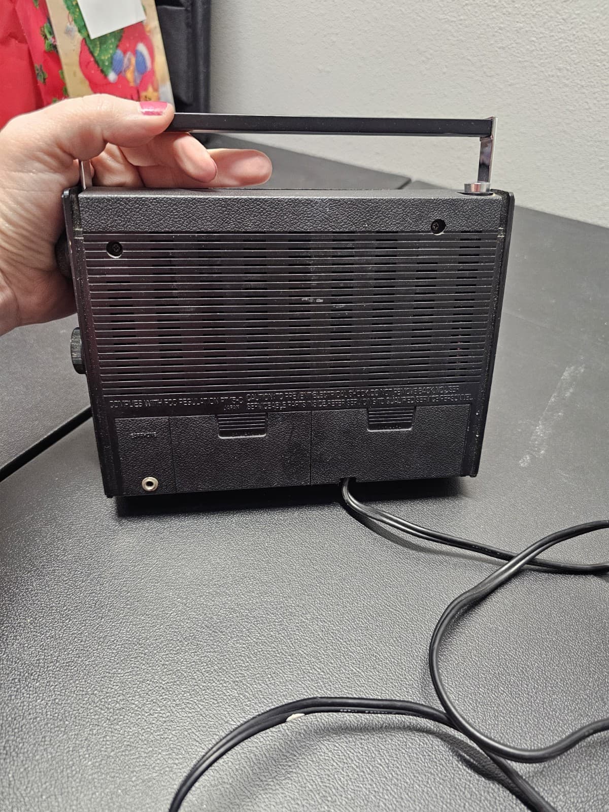 GE Two Way Power Am Fm Radio Works 3