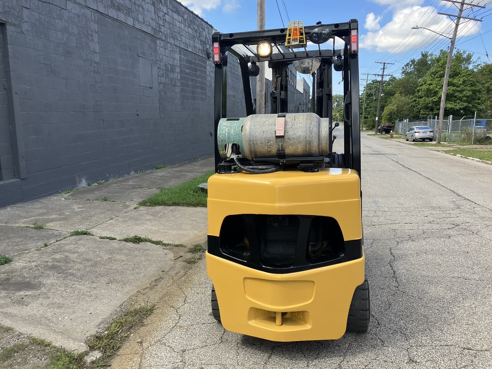2016 Yale 7000 Forklift With Side Shift and Triple Mast 4