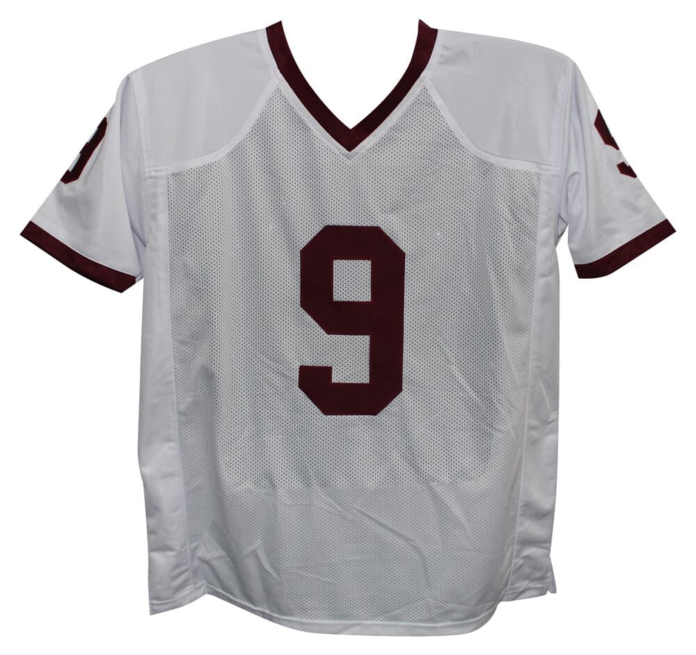 Dat Nguyen Autographed/Signed College Style White XL Jersey Beckett 39329 3