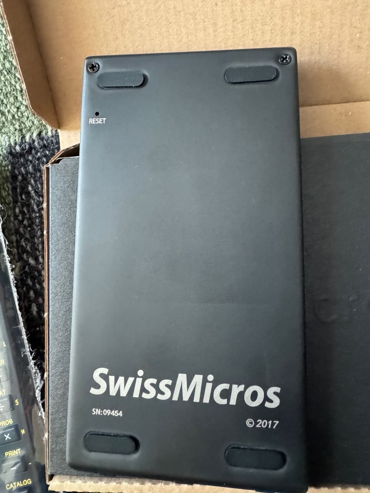 SwissMicros C47 (DM42) RPN Scientific Calculator w/ extra DM42 Screen/Key Face 5