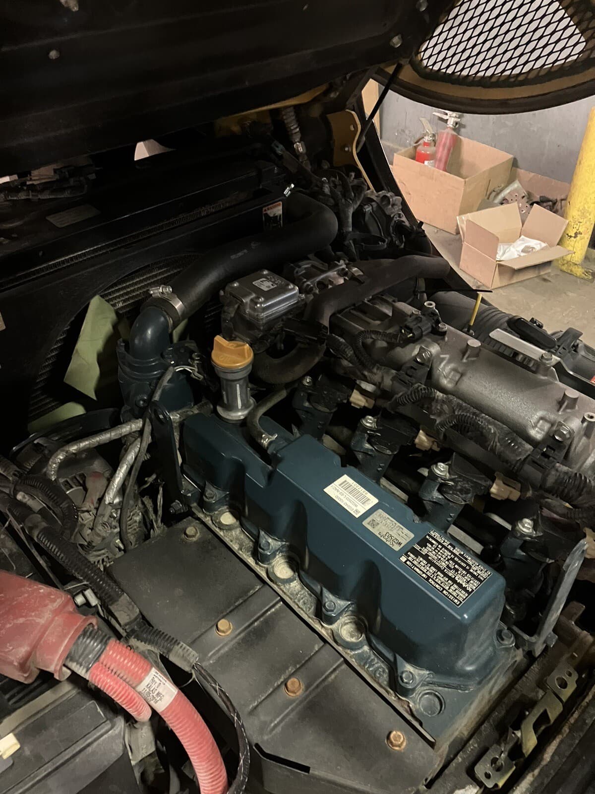 2016 Yale 7000 Forklift With Side Shift and Triple Mast 3