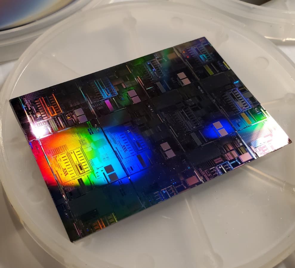 VTG 6 PC Lot Test Failure Analysis Semiconductor Chips in Fluoroware Containers 5