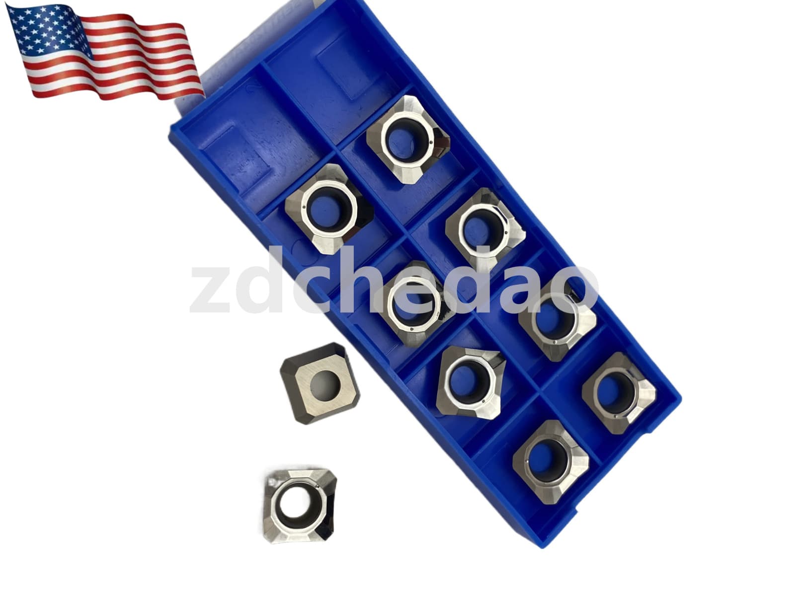 10PCS SEHT1204AFFN-X83 H01 SEKT 1204 Carbide milling inserts Cutter for Aluminum 5