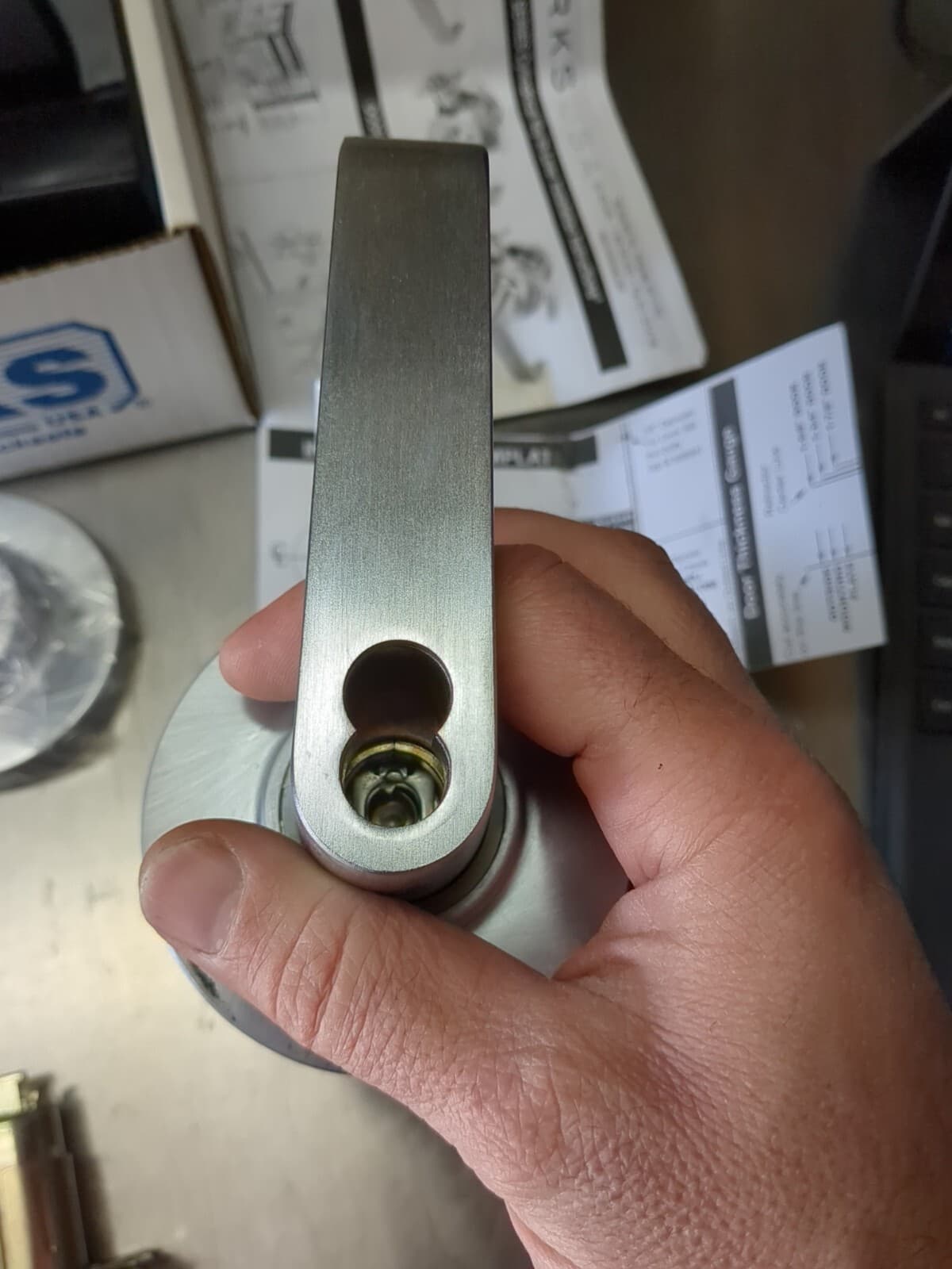 Marks 175RAB/26D Survivor Grade 2 Cylindrical Lever Lock ENTRANCE 2-3/4”BS SFIC 3