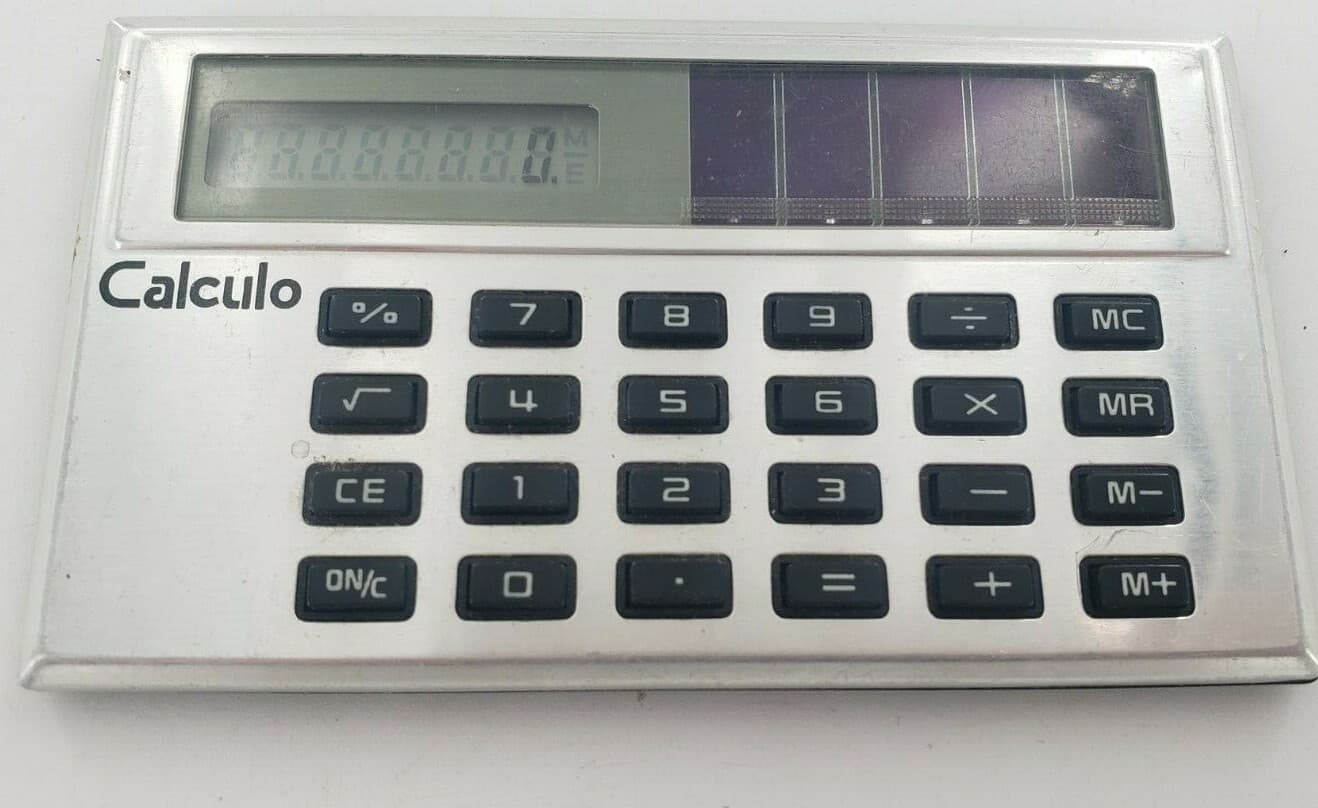 Calculo Solar Cell Calculator (T-1)
