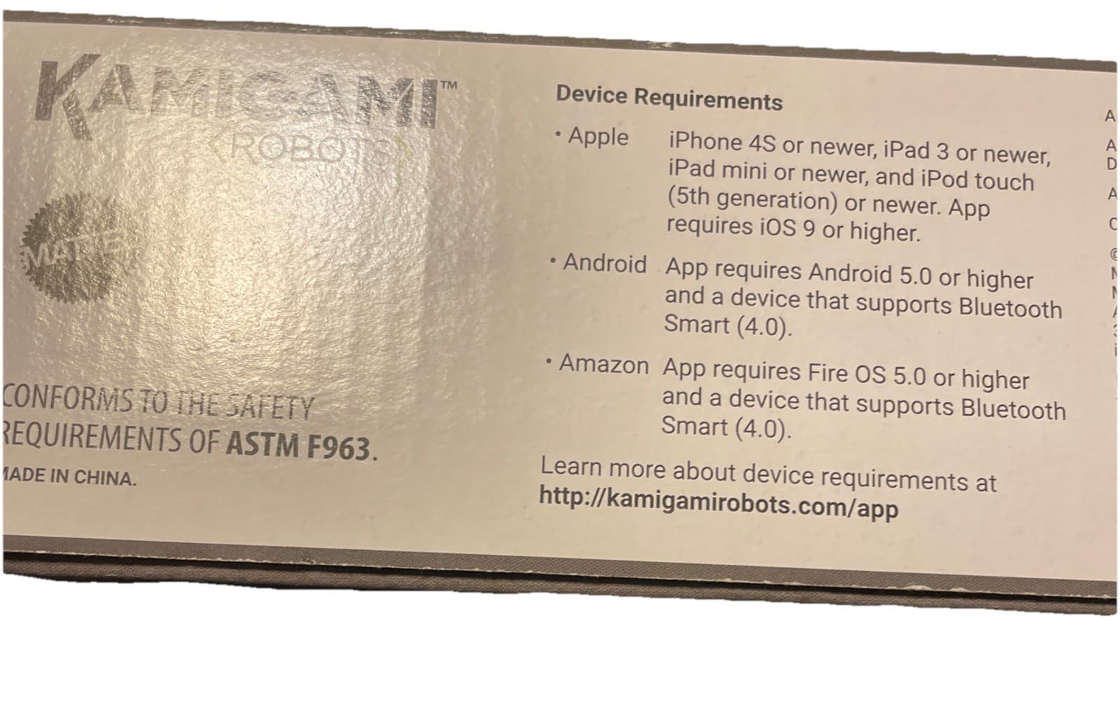 Kamigami (Robots) fold and snap together. Robots Scarrax TM NIB Phone App Remote 4