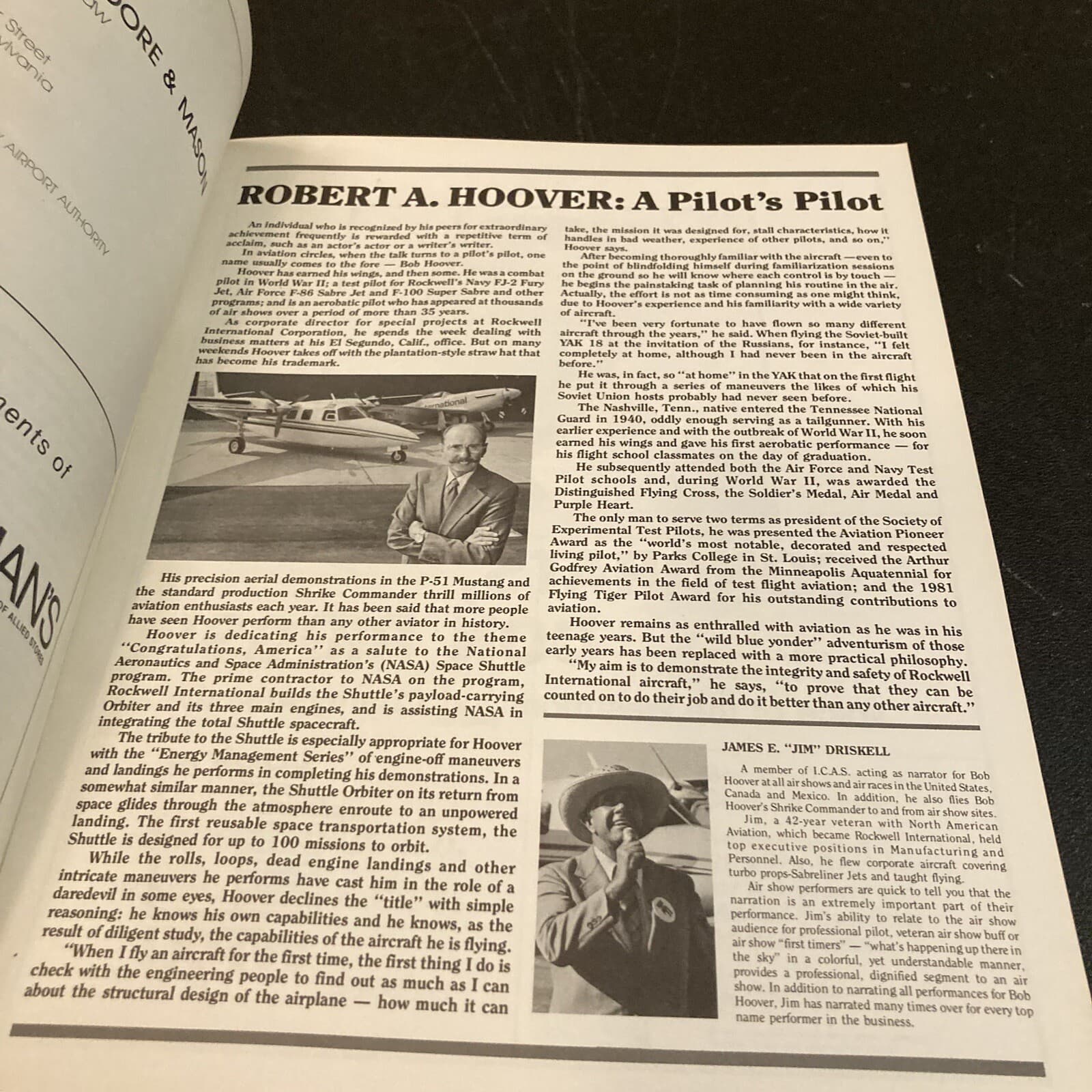 Westmoreland County Airshow Souvenir Program Latrobe PA Aircraft Book Aviation 3