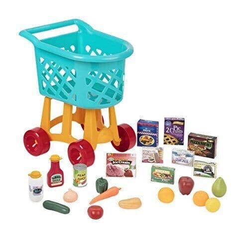 Battat - Grocery Cart – Deluxe Toy Shopping Cart with Pretend Play Food Acces... 4