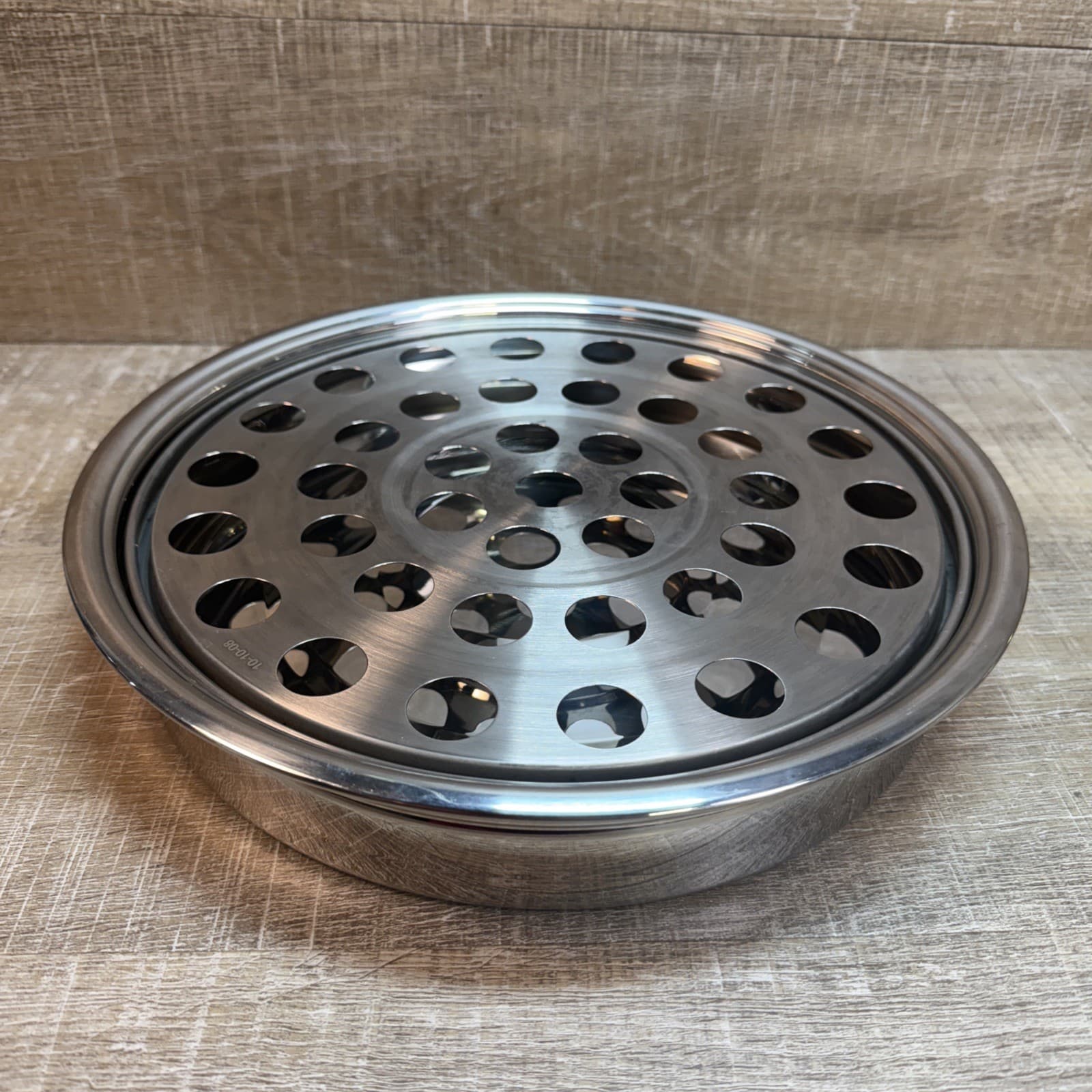 Stainless Steel Communion Drink Tray W/ Insert Serves 40 Remembranceware Church 5