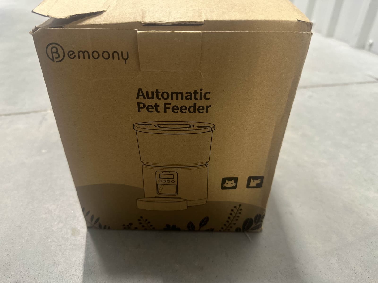 Automatic Cat Feeder: Cat Food Dispenser - Cat Feeder with 1-6 Meals - Cat Fe...