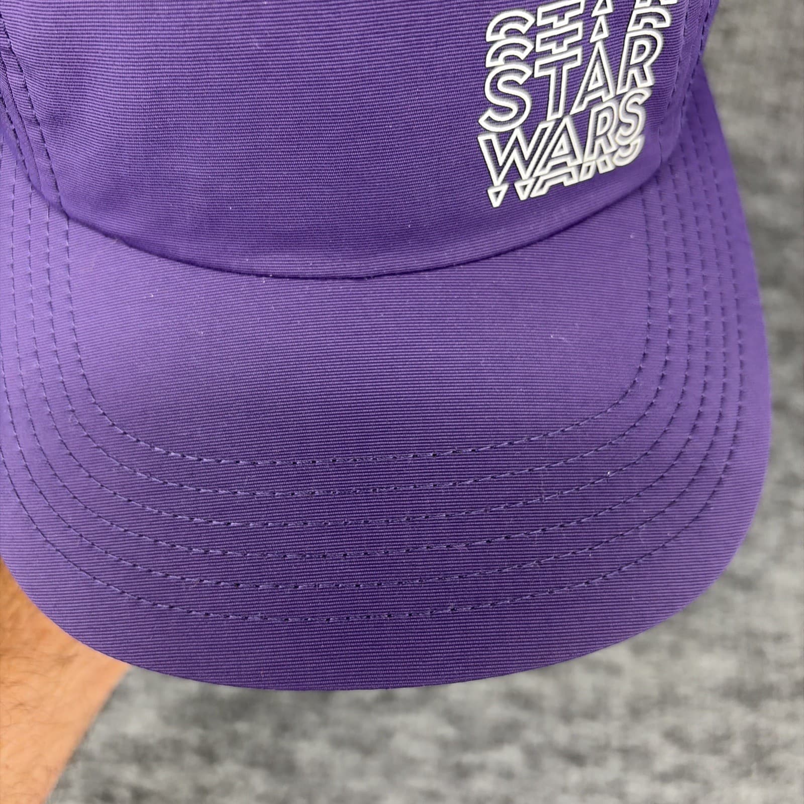 Disney Parks Star Wars Purple Painter Hat - Adjustable, OSFA - New w/tags 3