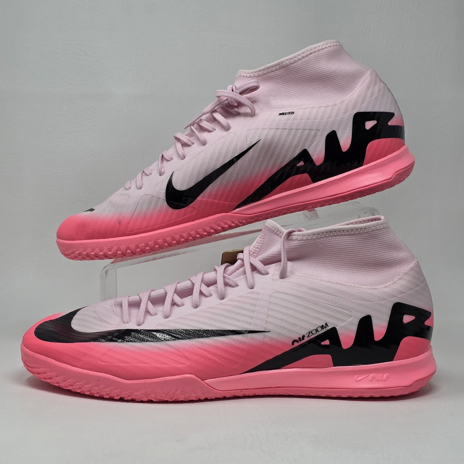 Nike Zoom Superfly 9 IC Indoor Soccer Shoes Pink DJ5627-601 Men's Size 12 New 3