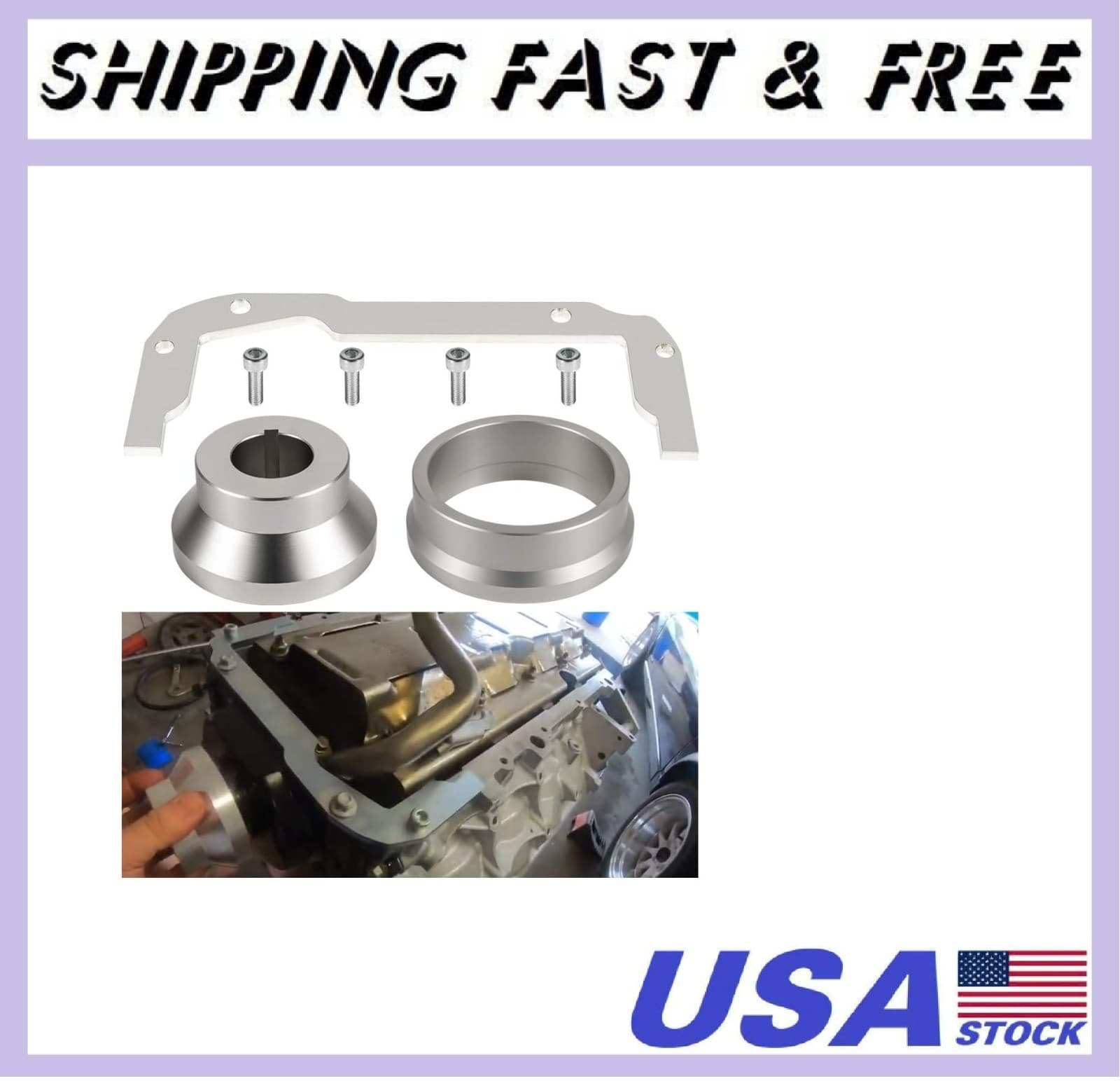 Front and Rear Cover Billet Alignment Tool & Oil Pan Alignment Tool Fits for LS