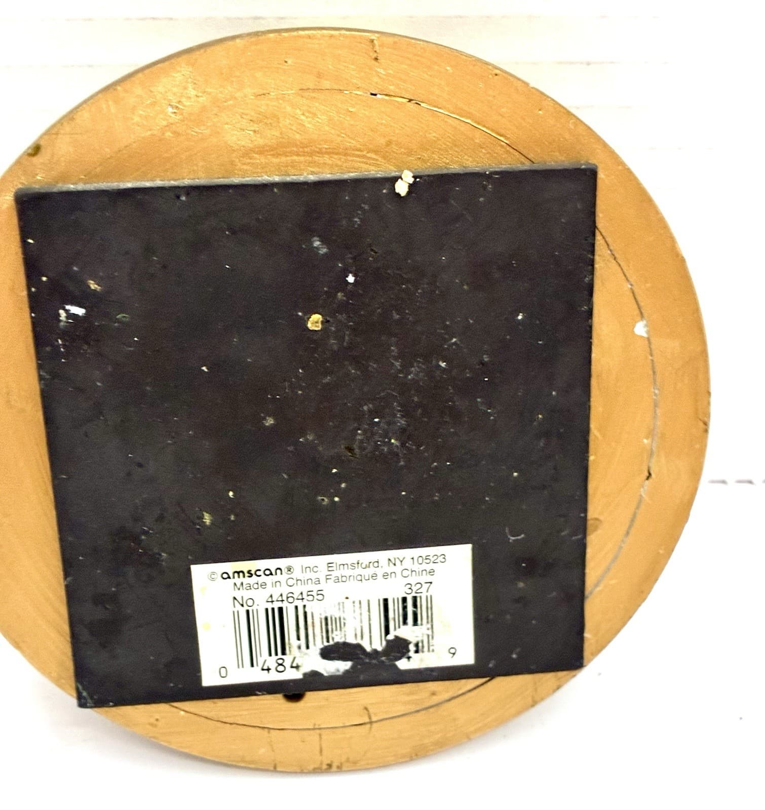 Vintage Gold Tone Framed The Lords Prayer 4” Magnet Amscan 4