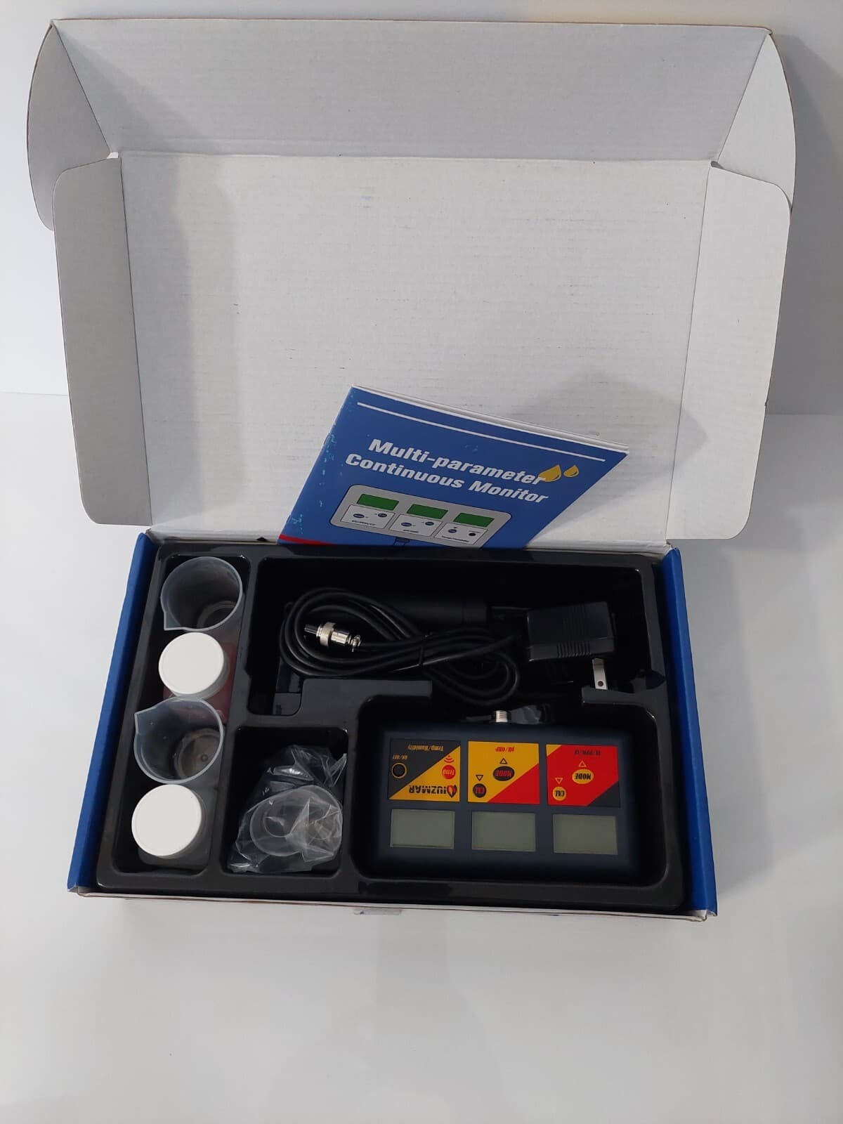 pH EC TDS Continuous Monitor pH ORP Meter for Home Growers, 7 in 1 pH EC PPM ... 3