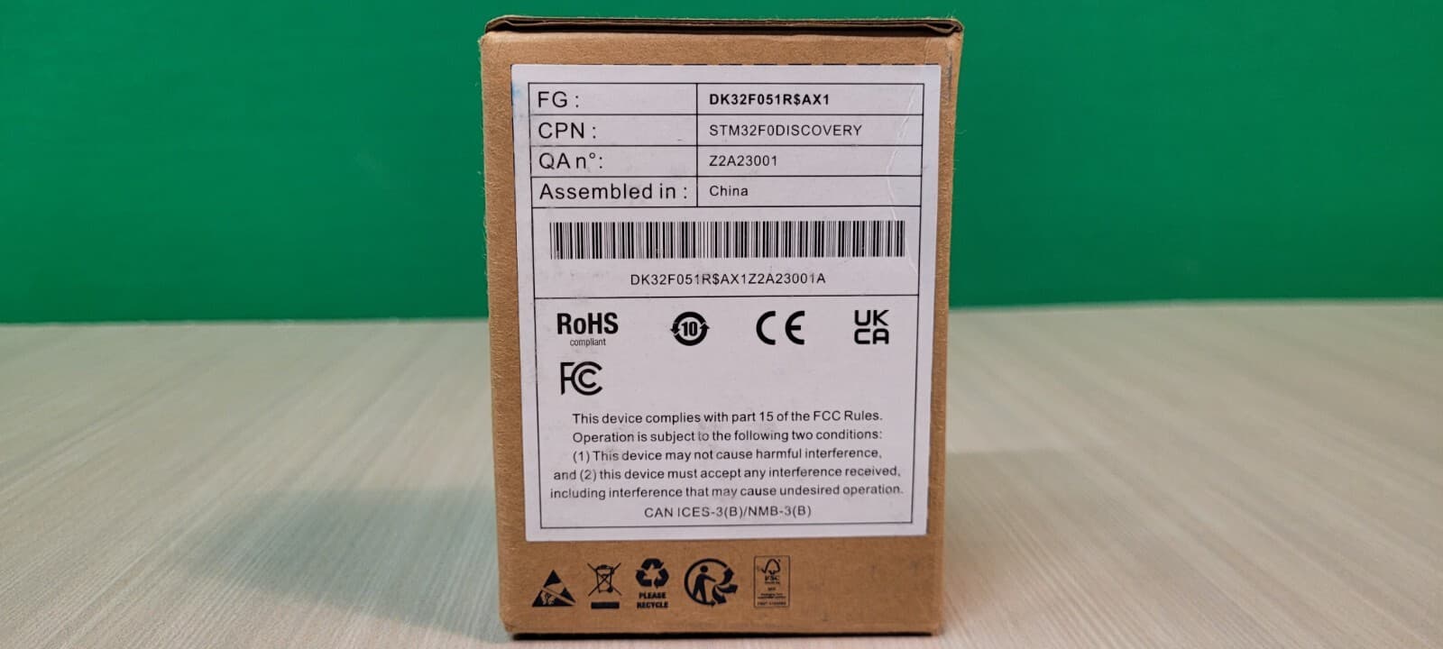 STMicroelectronics STM32F0-Discovery Evaluation Board-32-bit ARM Cortex 6