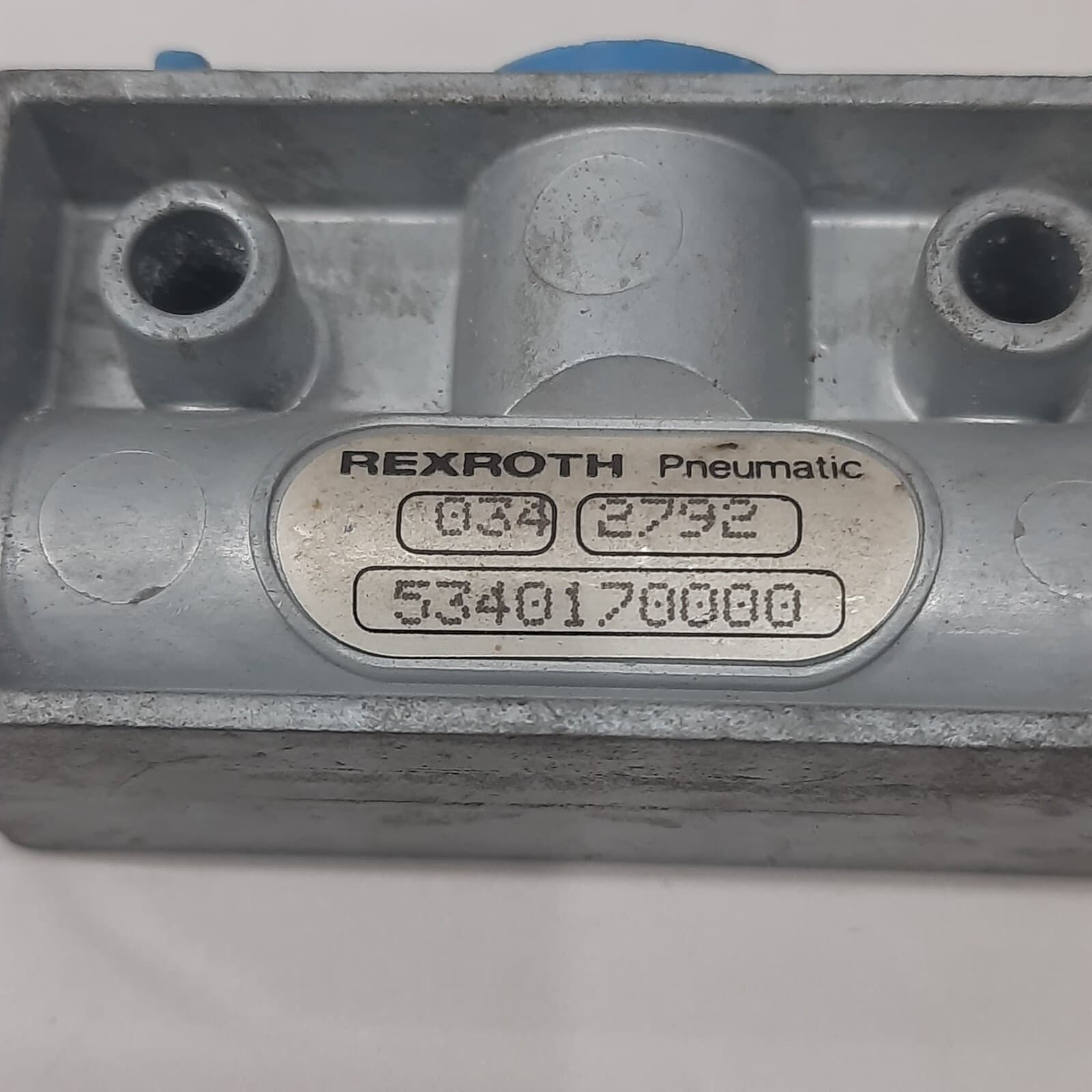 Rexroth Pneumatic 5340170000 Block Pneumatic Shuttle Valve 4